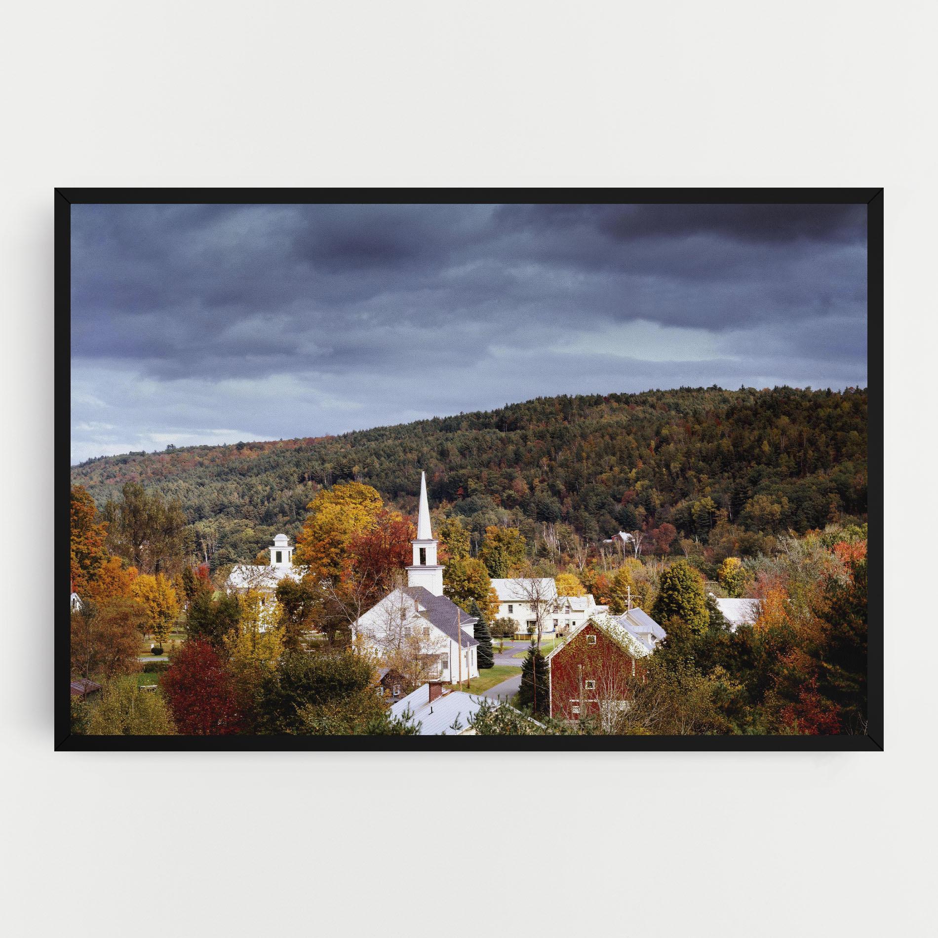 Картина на платно Autumn Trees mockup 0