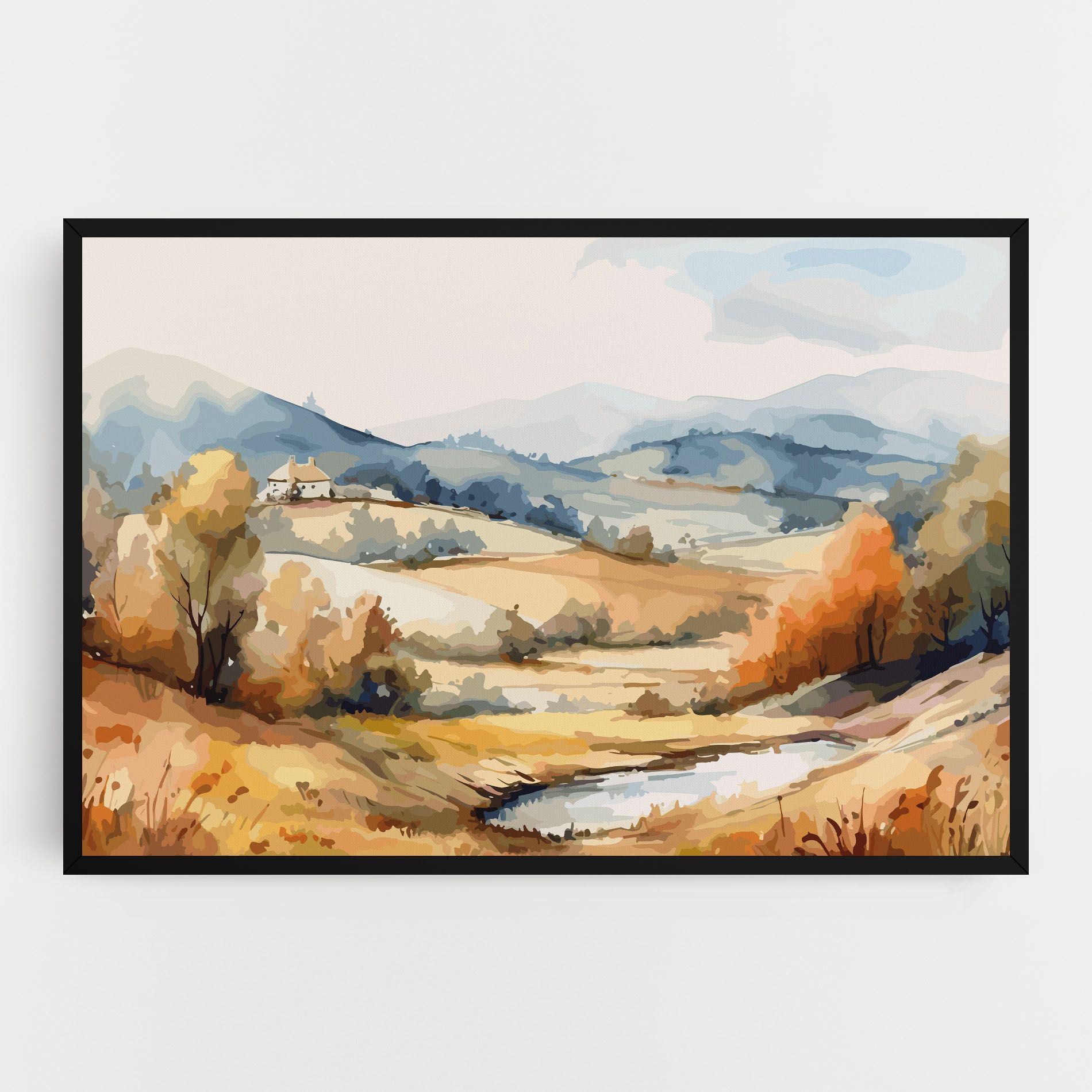 Blue Orange Autumn mockup 0