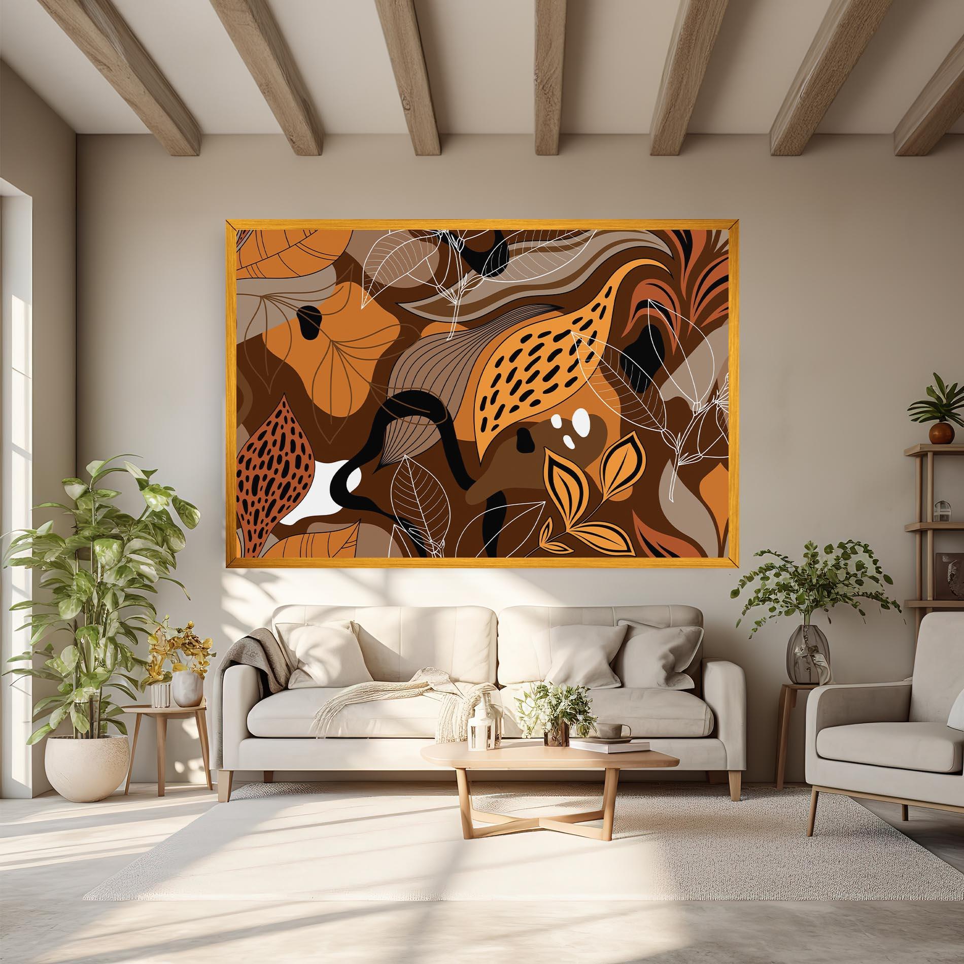 Картина на платно Autumn Colors mockup 6