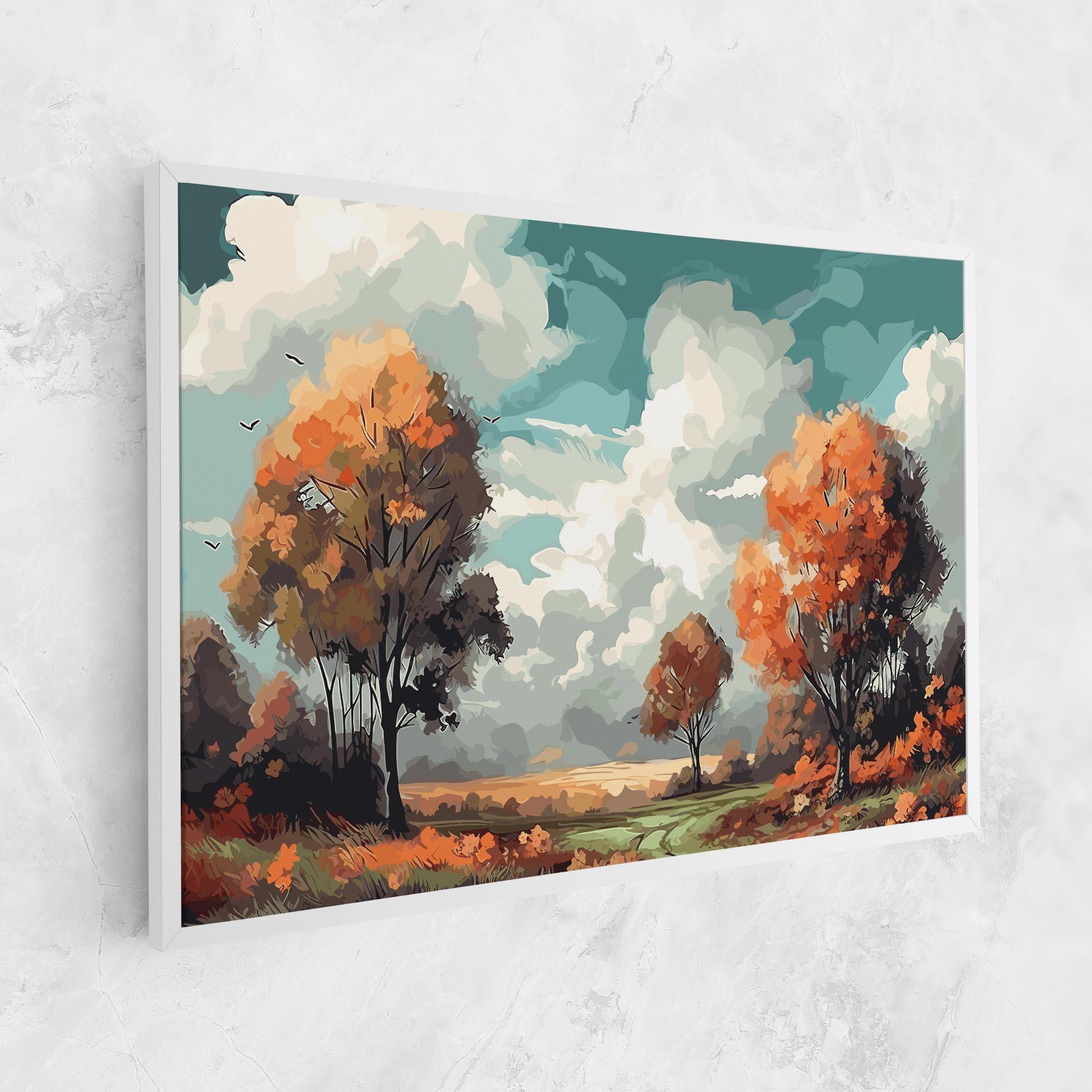 Картина на платно Autumn Art mockup 1