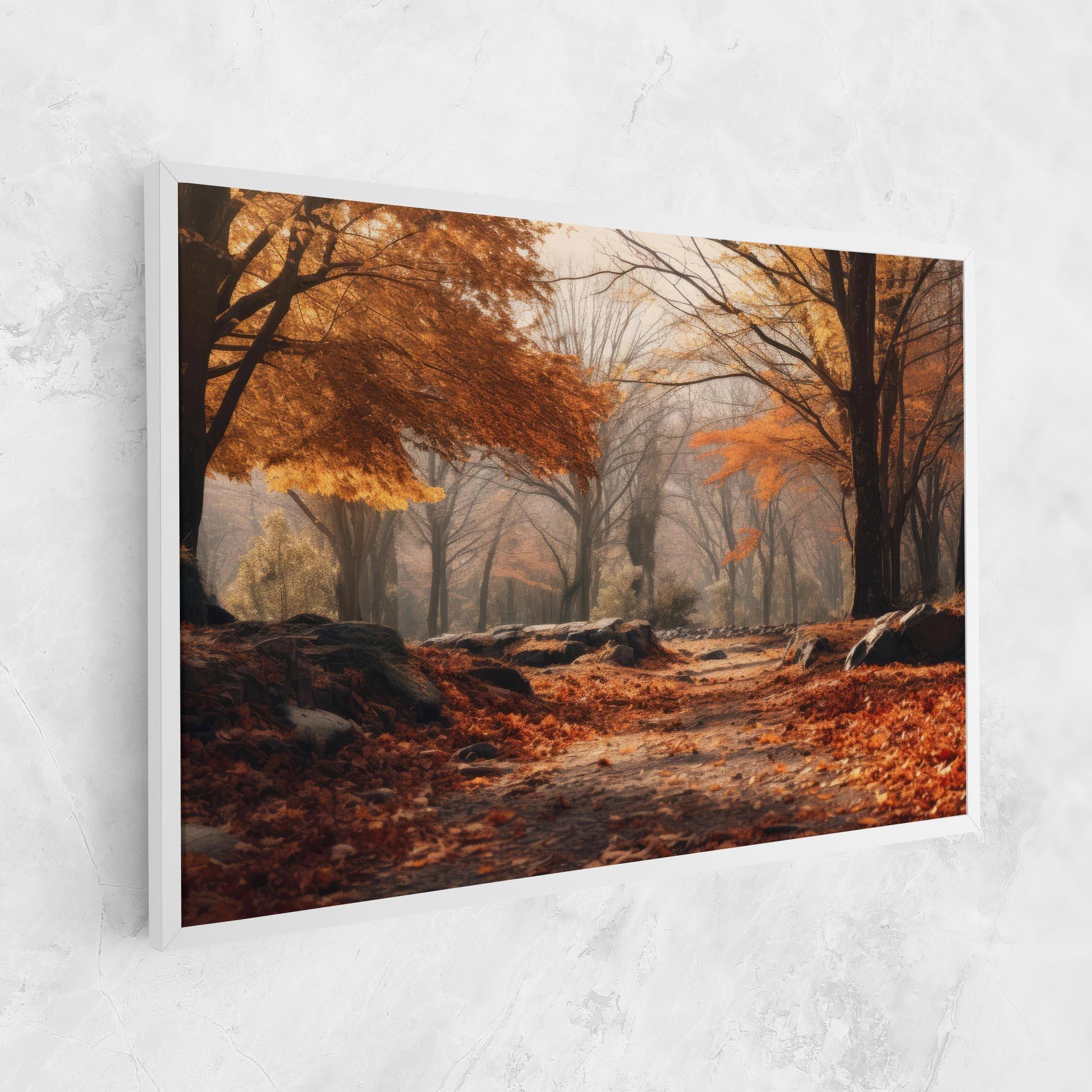 Картина на платно Autumn Forest mockup 1