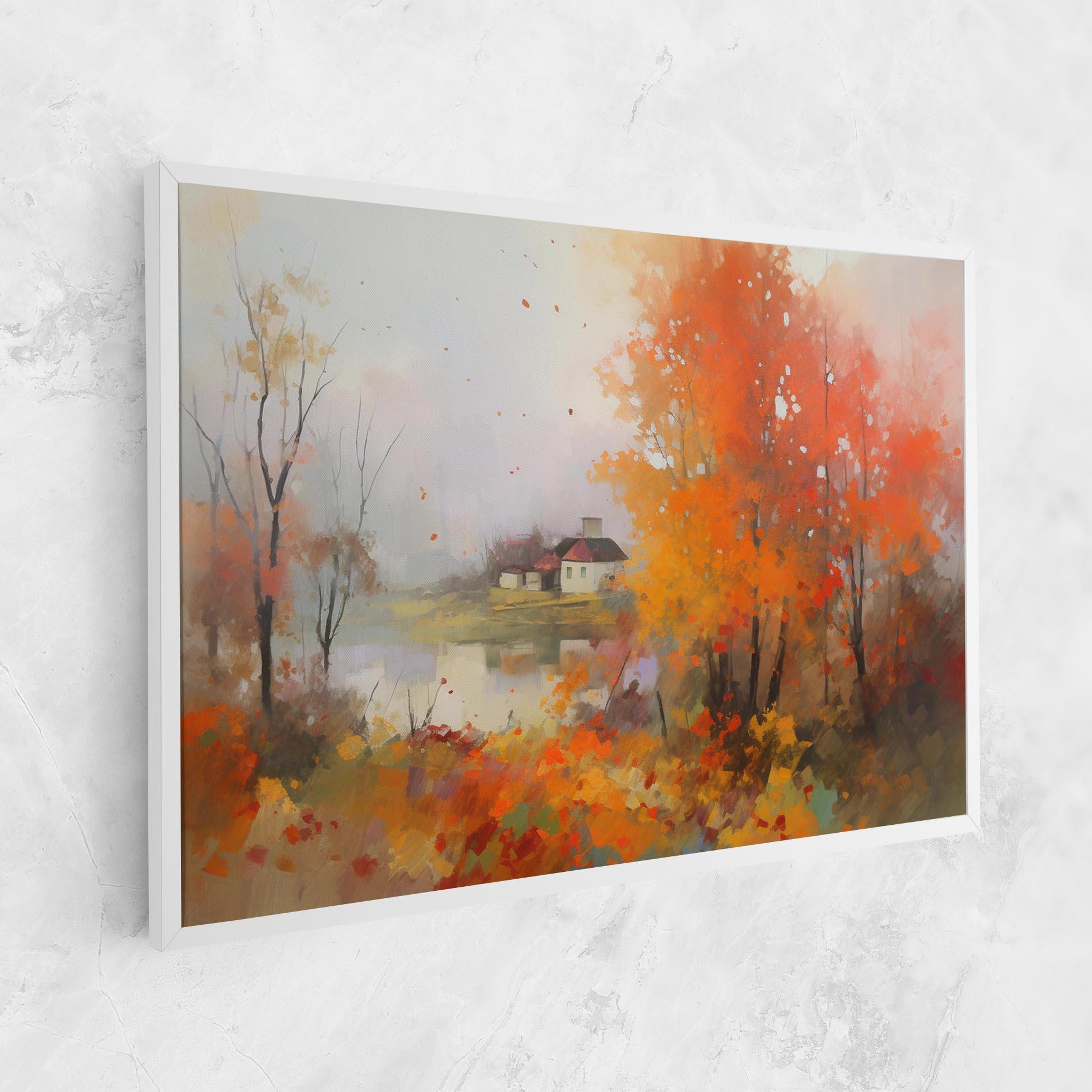 Картина на платно Autumnal Painting mockup 1