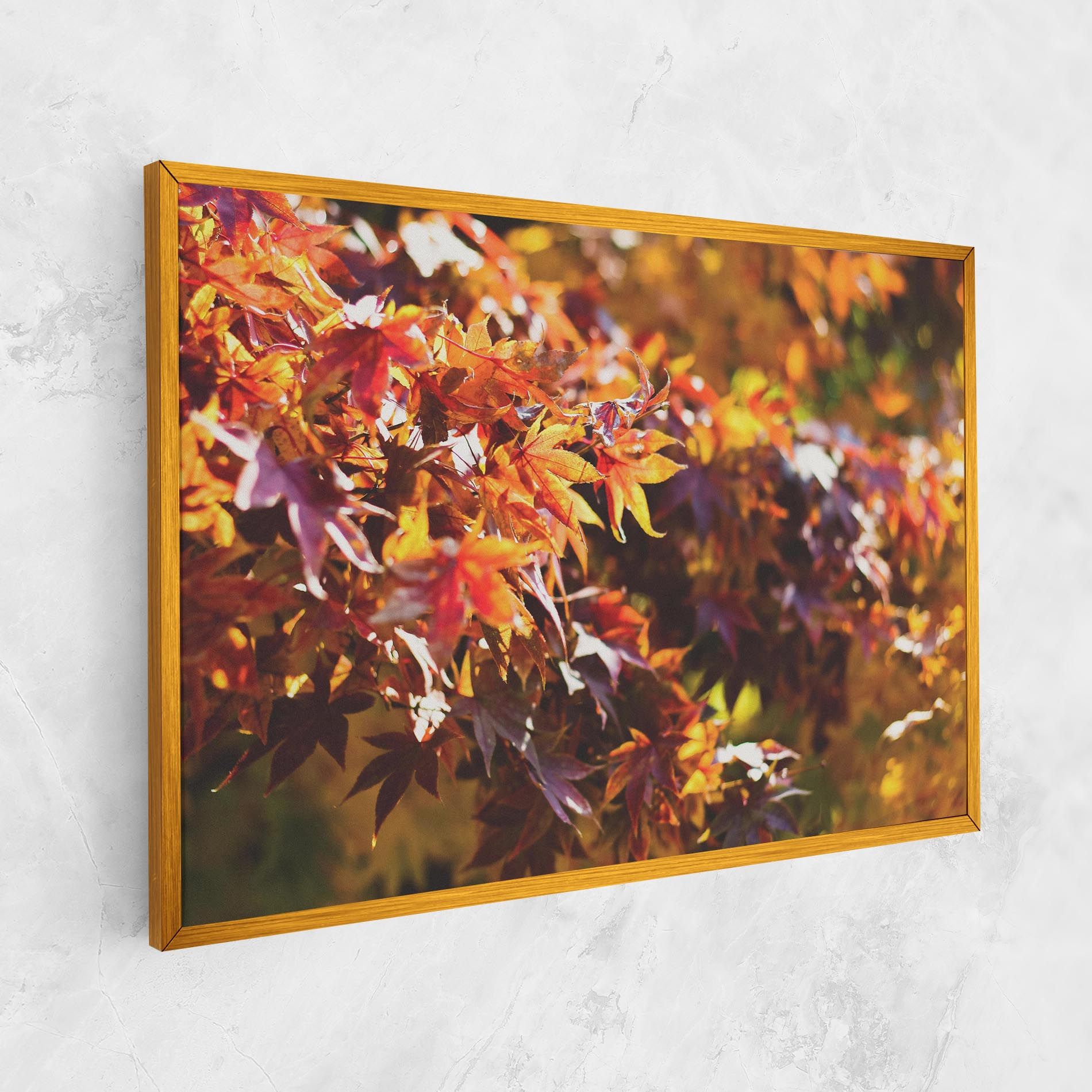 Dark Red Leaves mockup 1