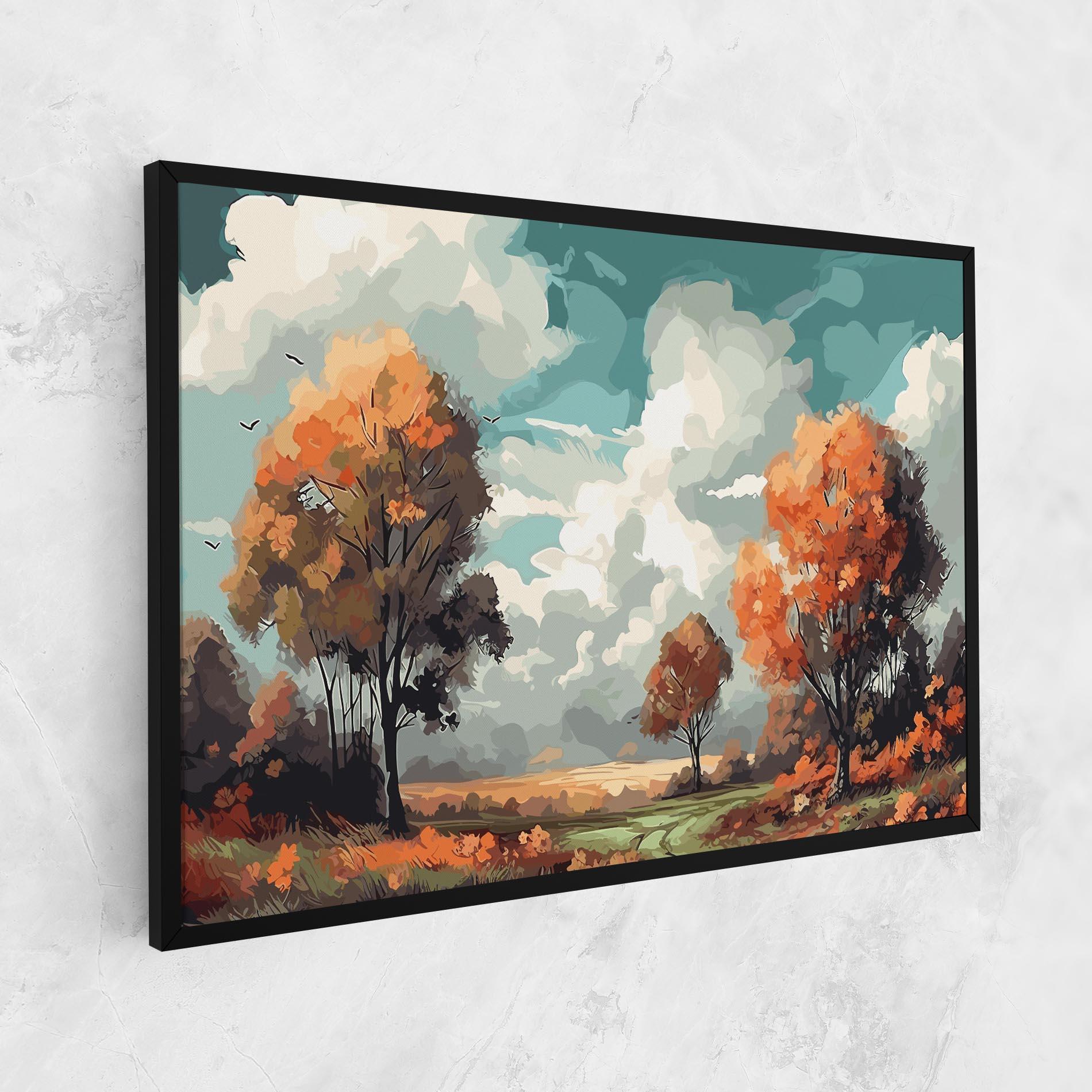 Картина на платно Autumn Art mockup 1