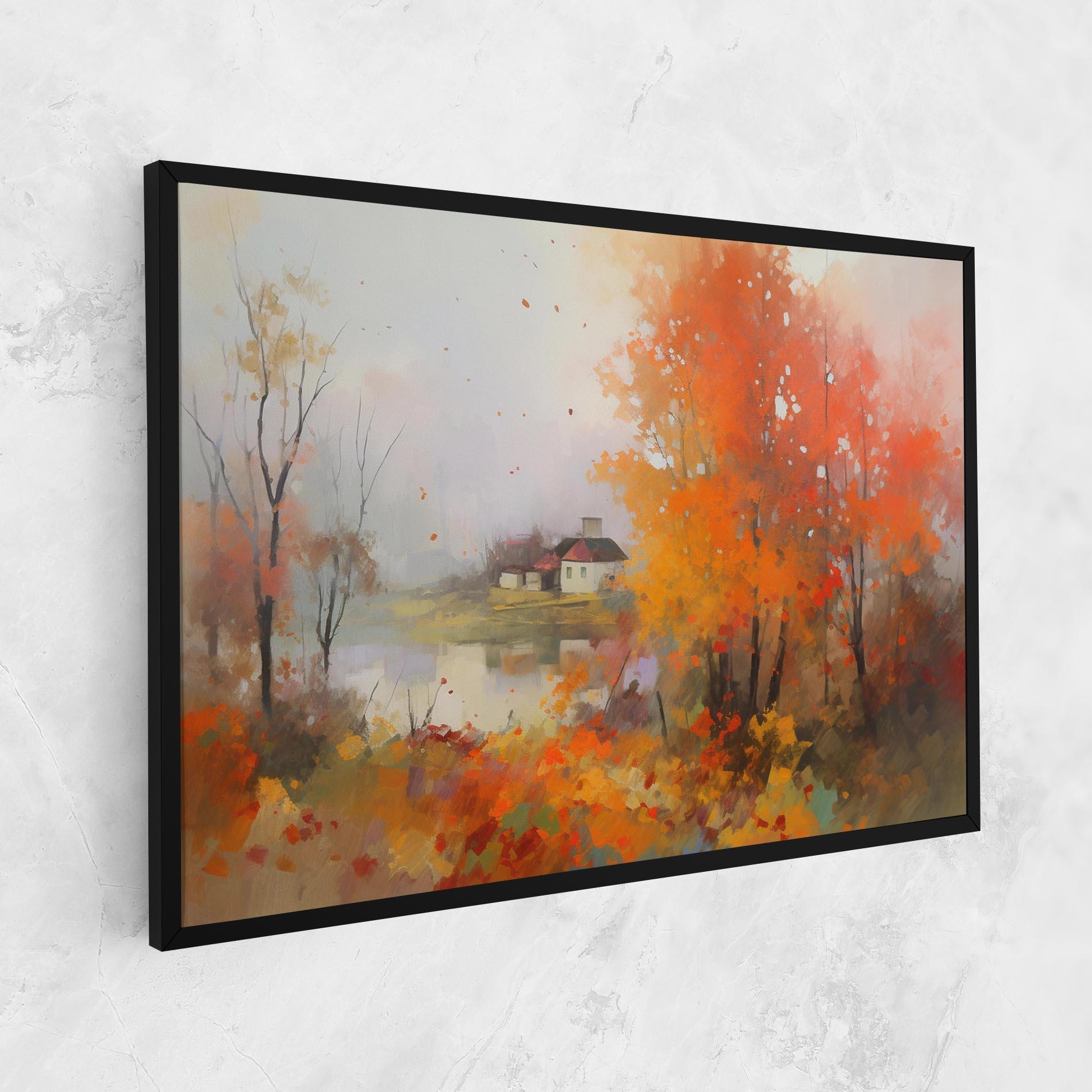 Картина на платно Autumnal Painting mockup 1