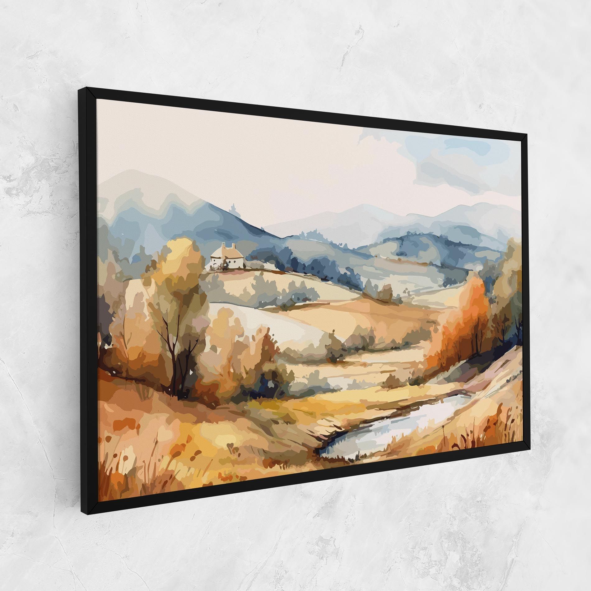 Blue Orange Autumn mockup 1