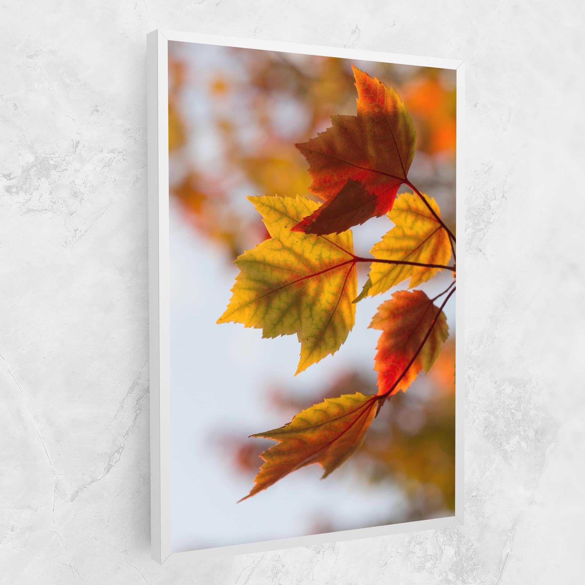 Картина на платно Red Yellow Autumn mockup 1