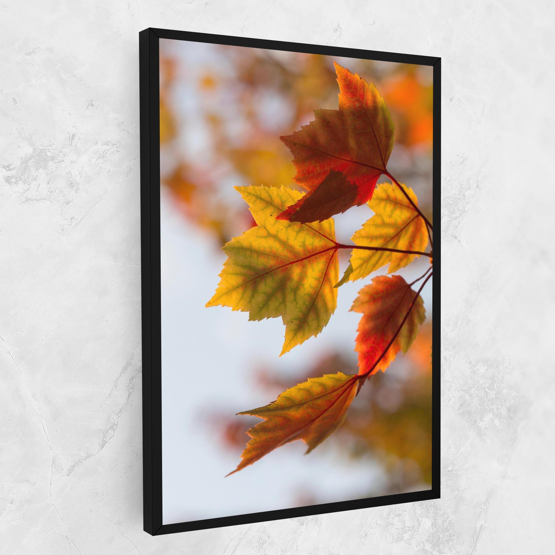 Картина на платно Red Yellow Autumn mockup 1
