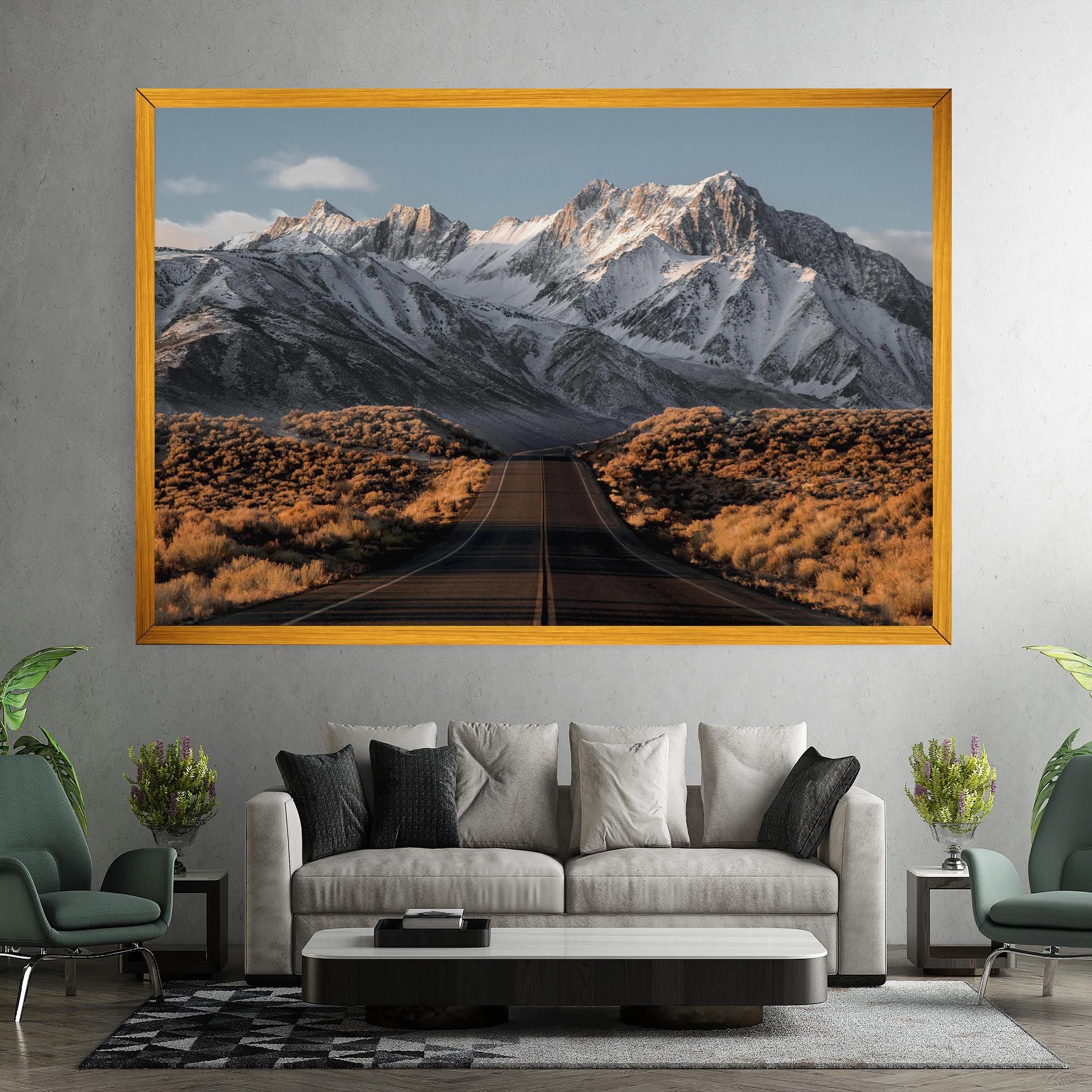 Autumn Mountain View mockup 7