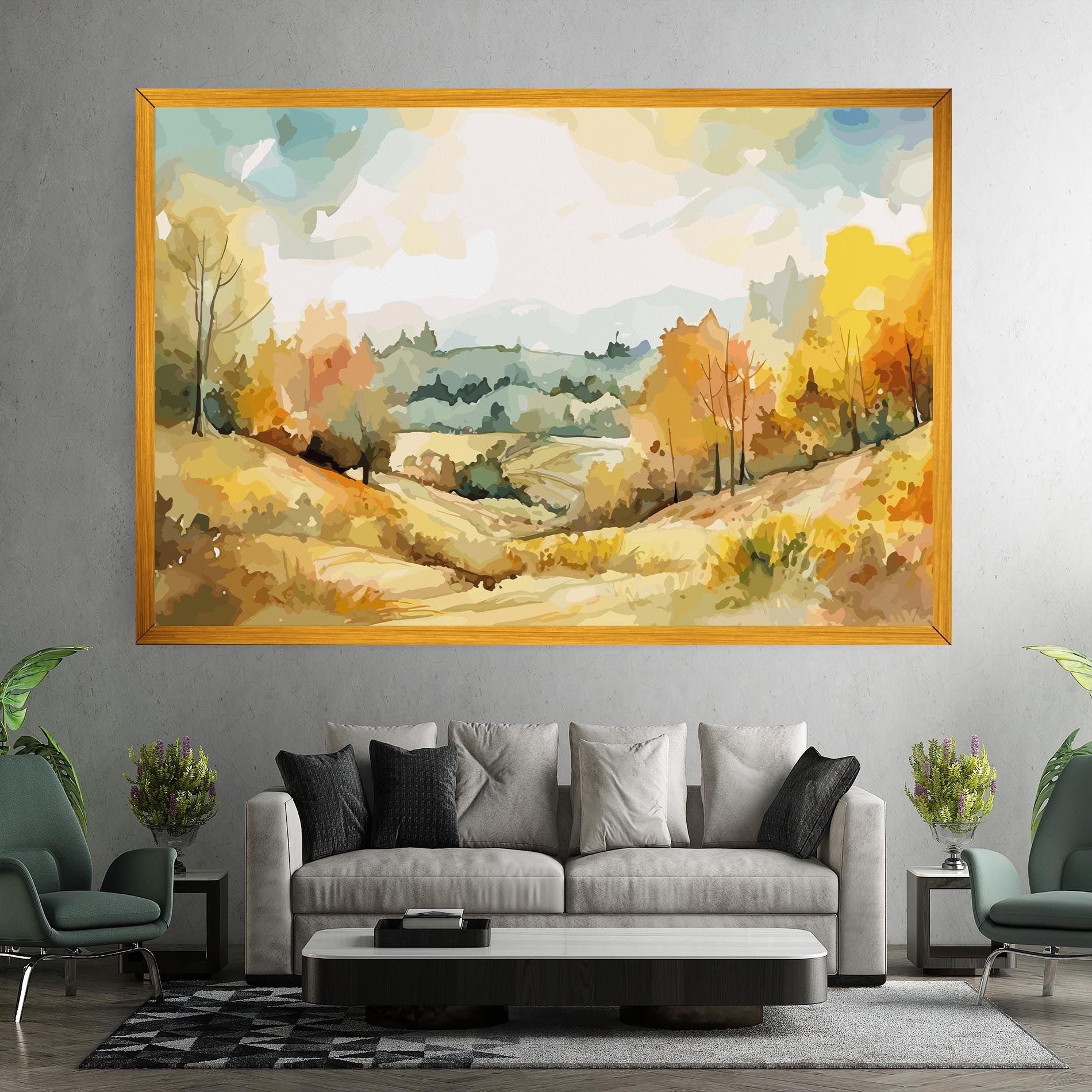 Green Yellow Autumn mockup 7