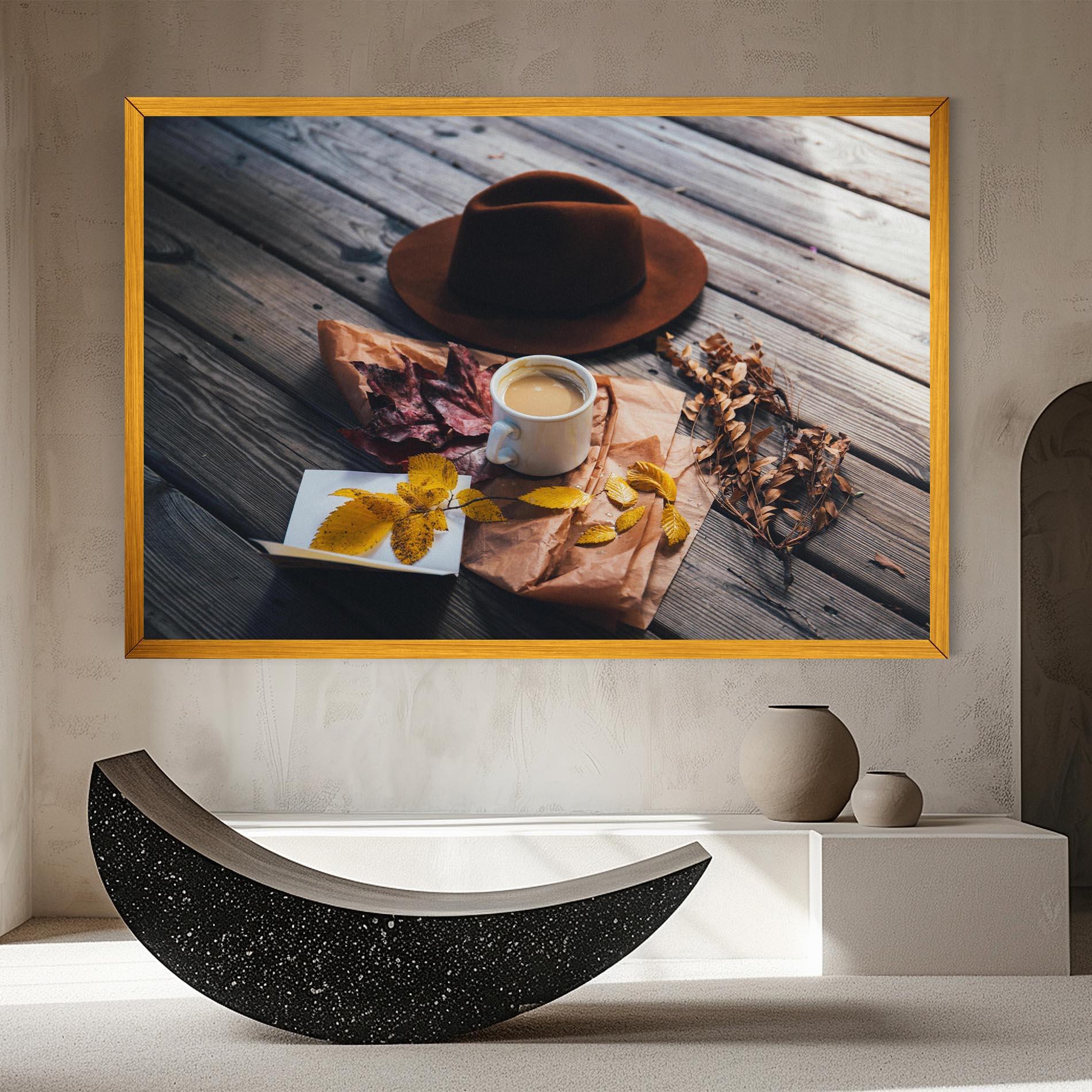 Картина на платно Autumn Coffee Vibe mockup 8