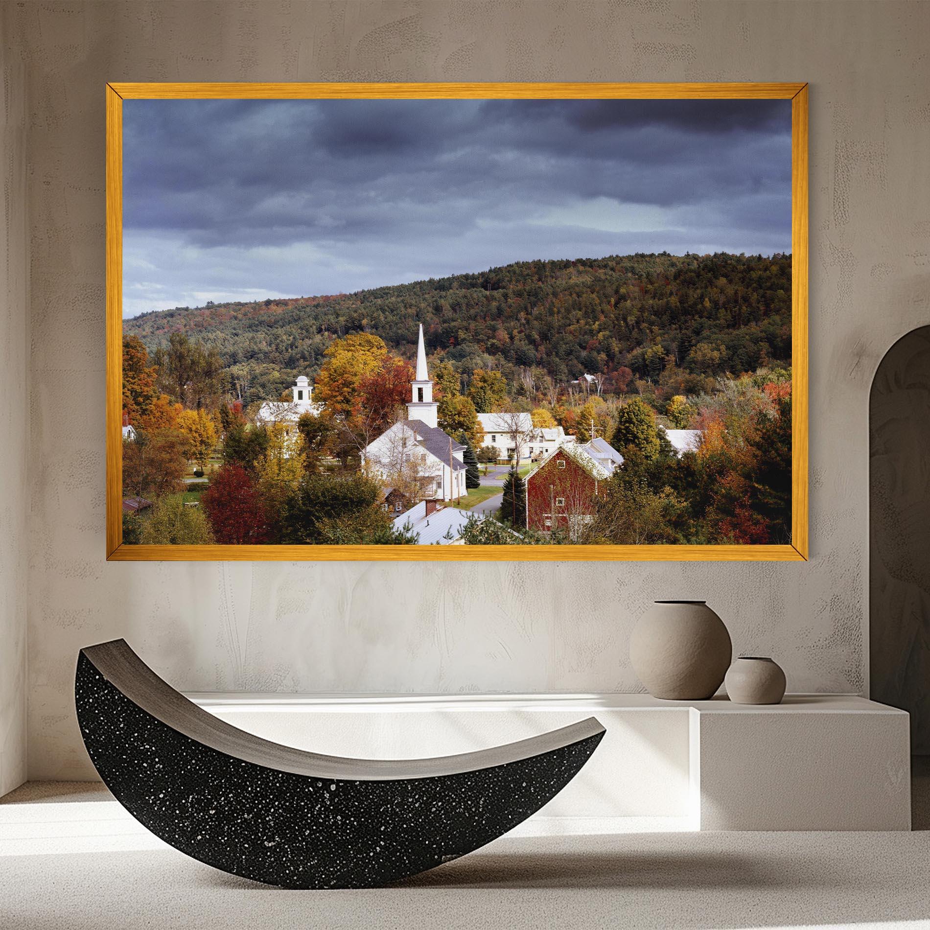 Картина на платно Autumn Trees mockup 8