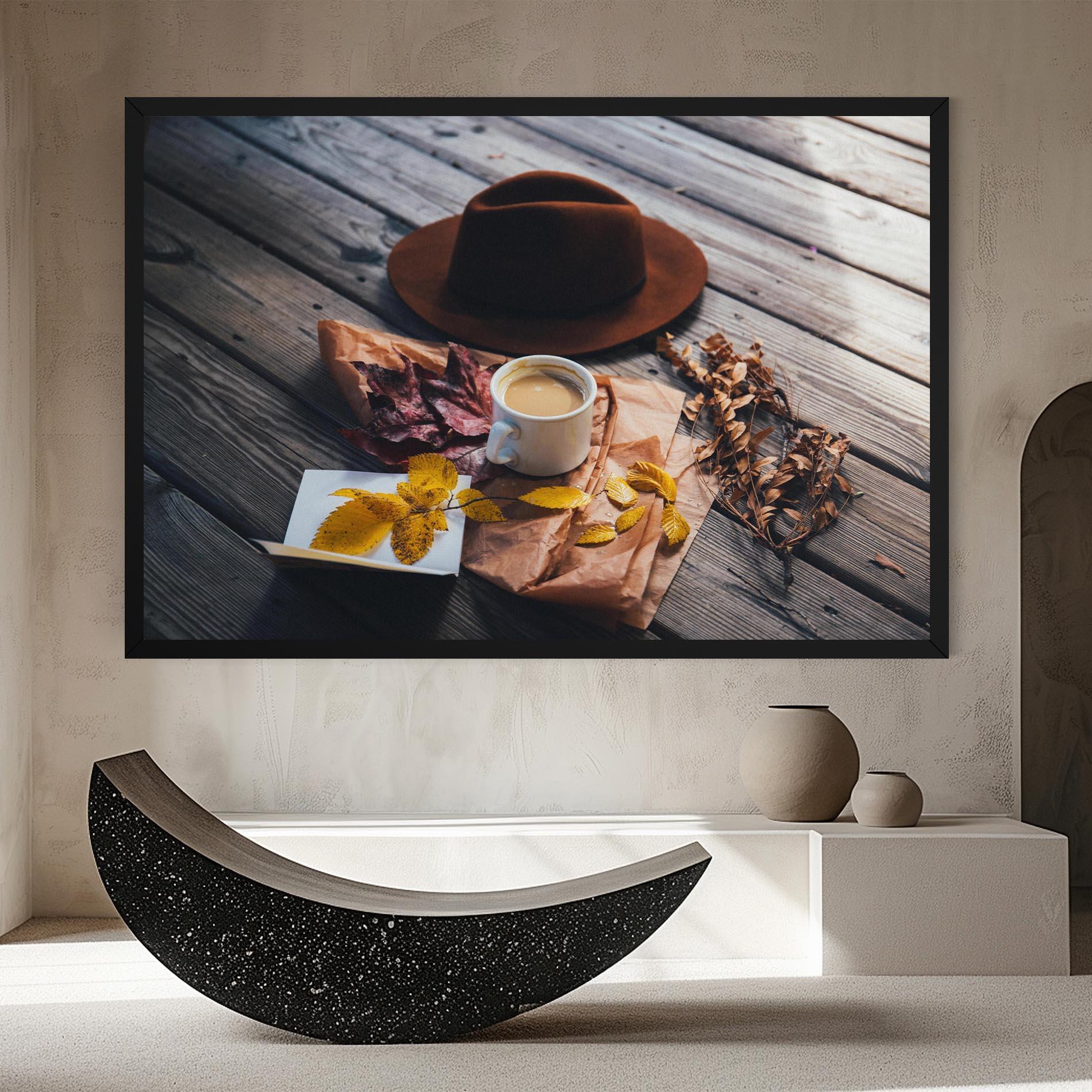 Картина на платно Autumn Coffee Vibe mockup 8