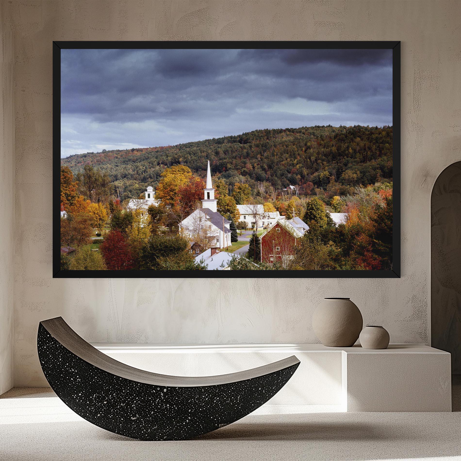 Картина на платно Autumn Trees mockup 8