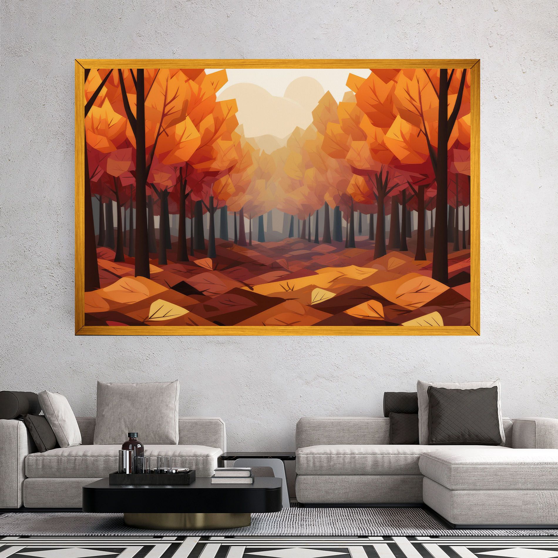 Autumn Forest View mockup 2