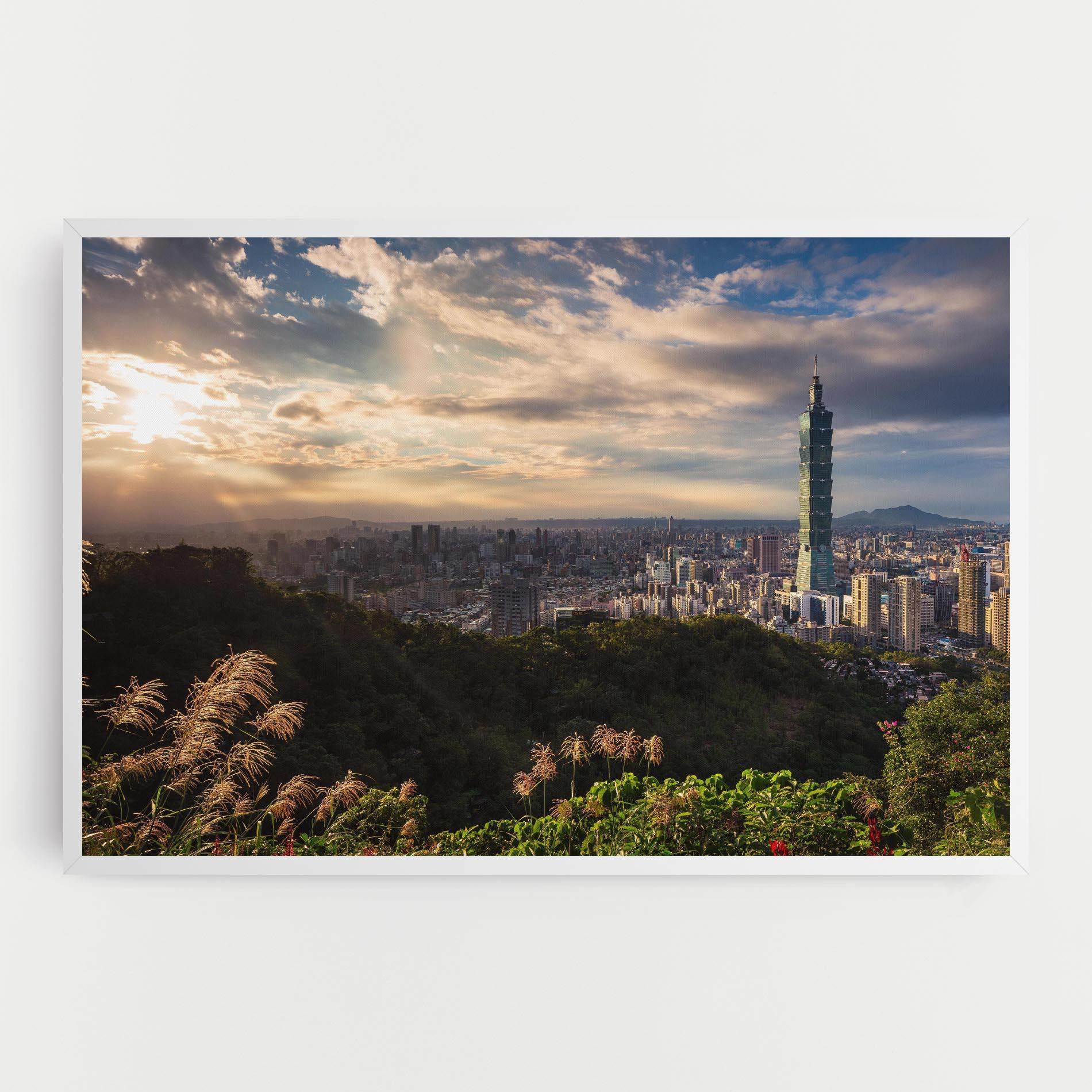 Картина на платно Big Building Daylight mockup 0