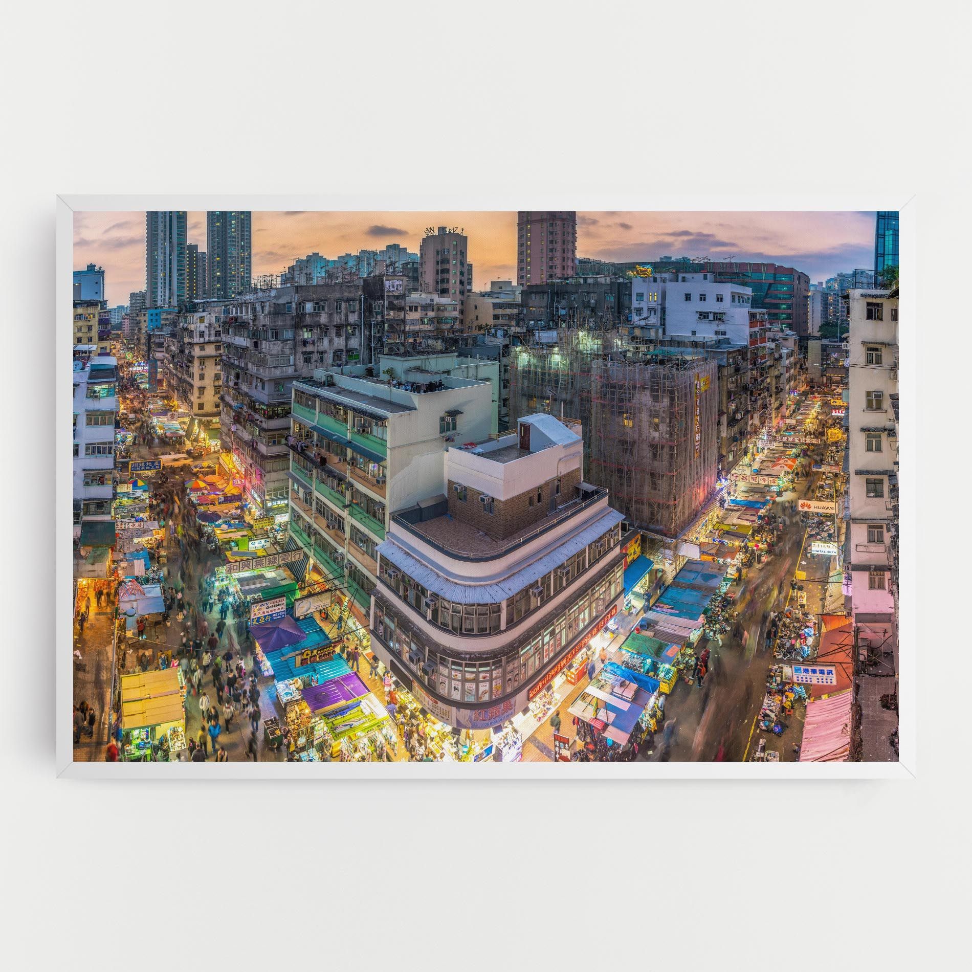 Colorful Building mockup 0