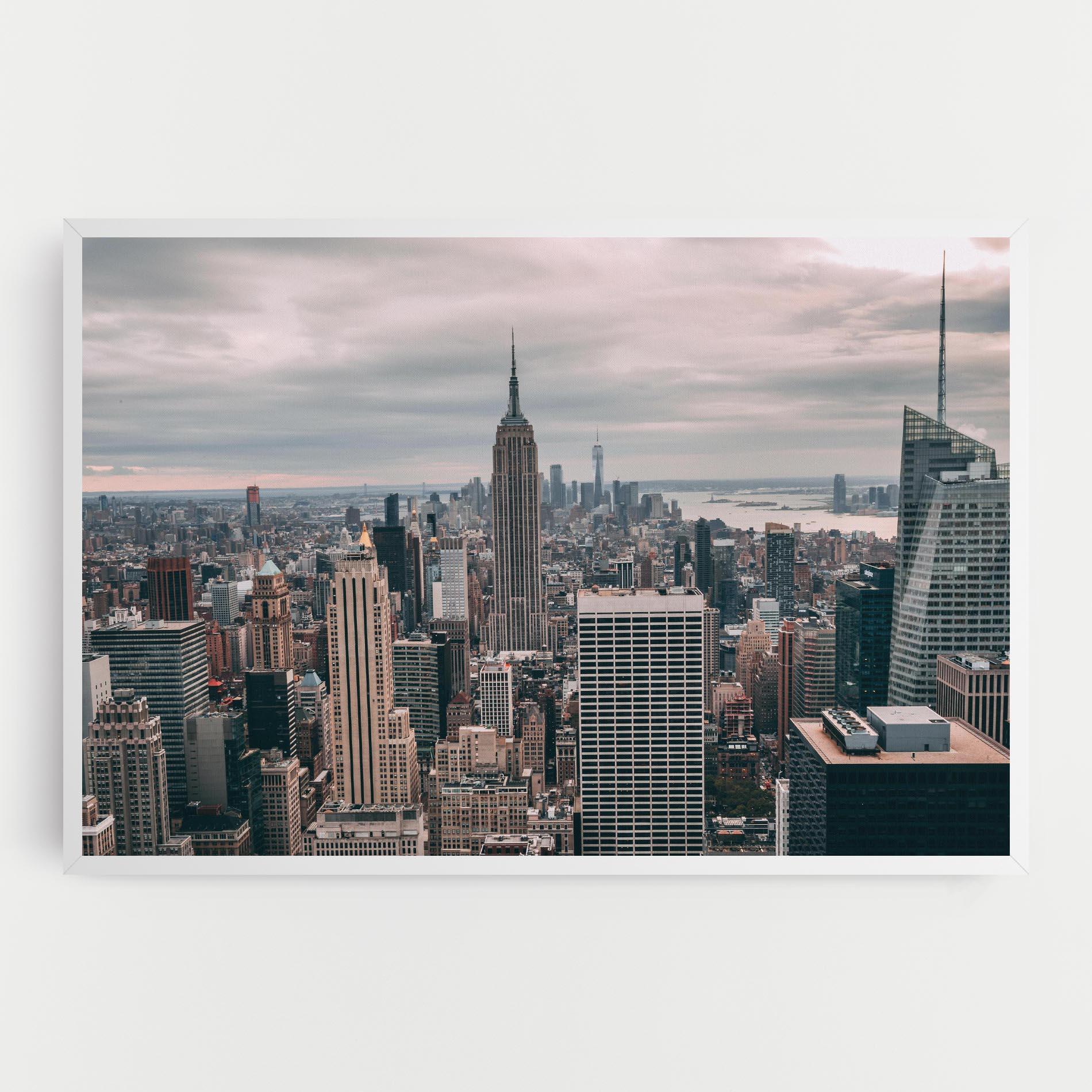 Картина на платно High View Building mockup 0