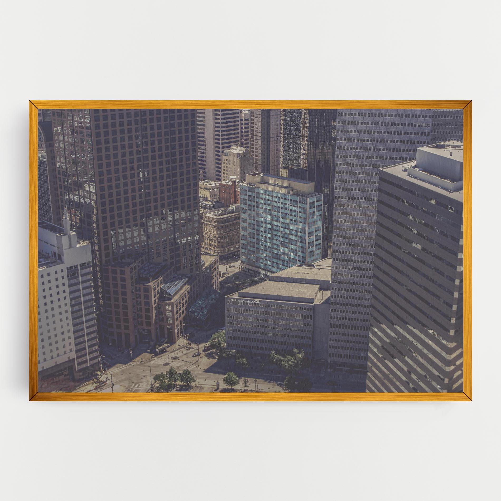 Картина на платно Cream Light Building mockup 0