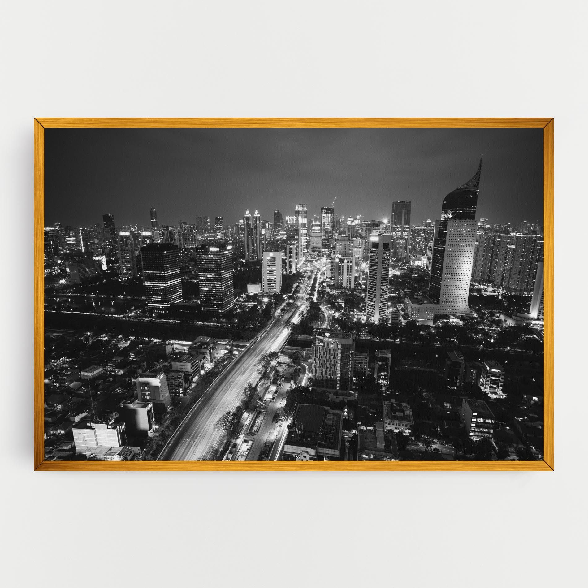 Grey Lights City mockup 0