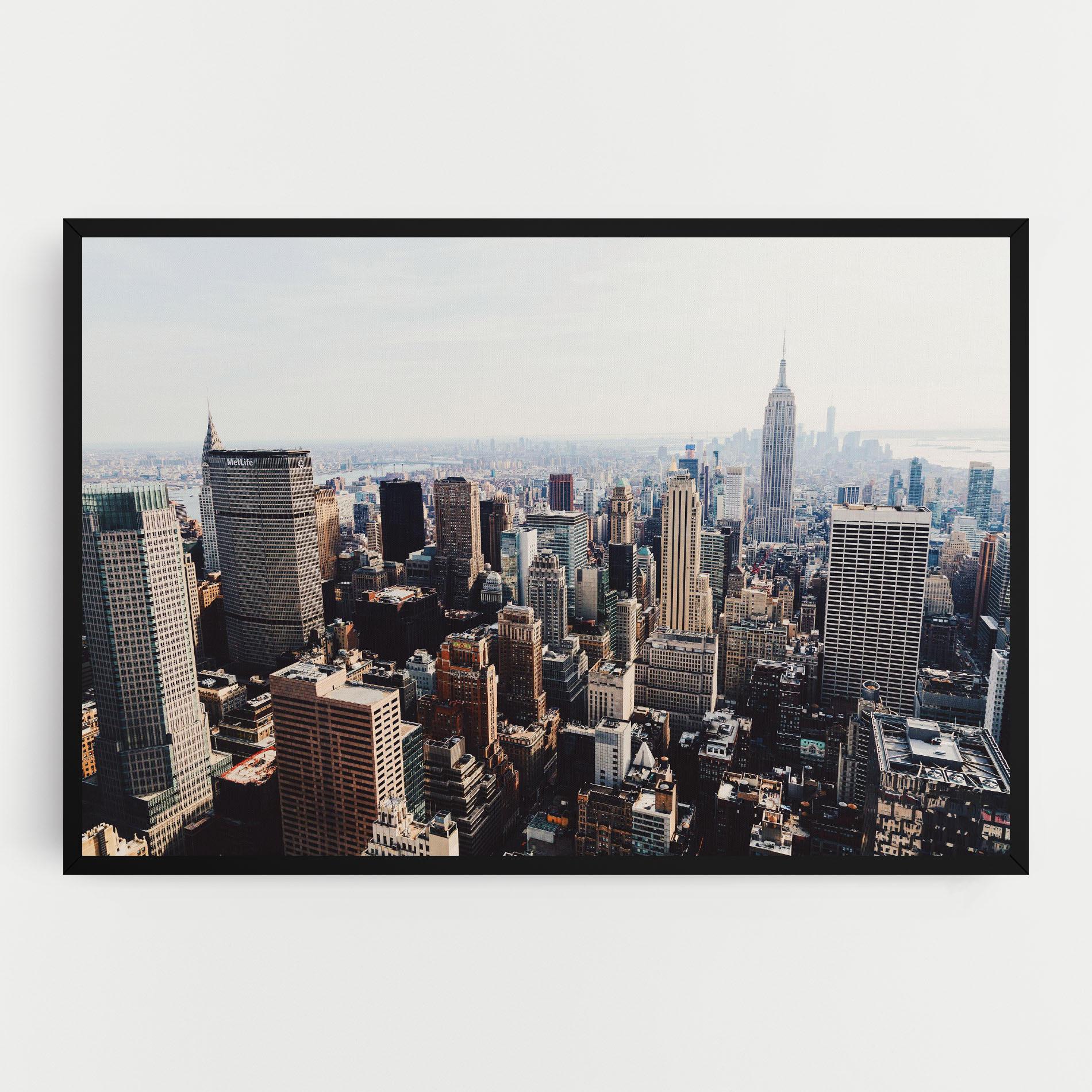 Картина на платно Building Mix View mockup 0