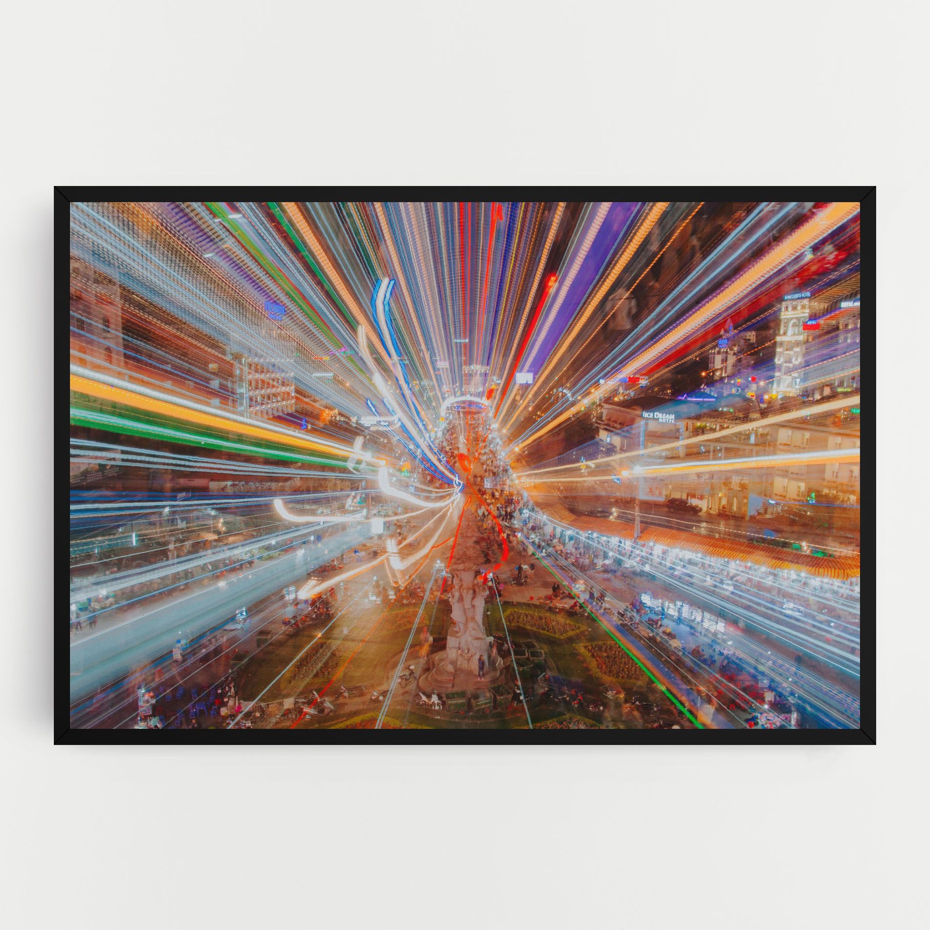 Colorful Light City mockup 0