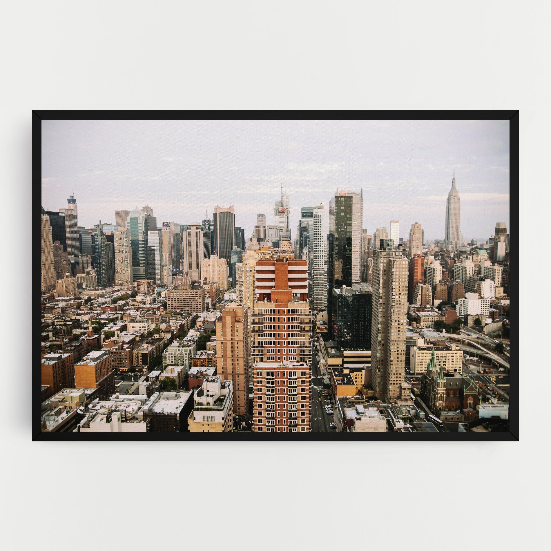 Cream Orange Building mockup 0