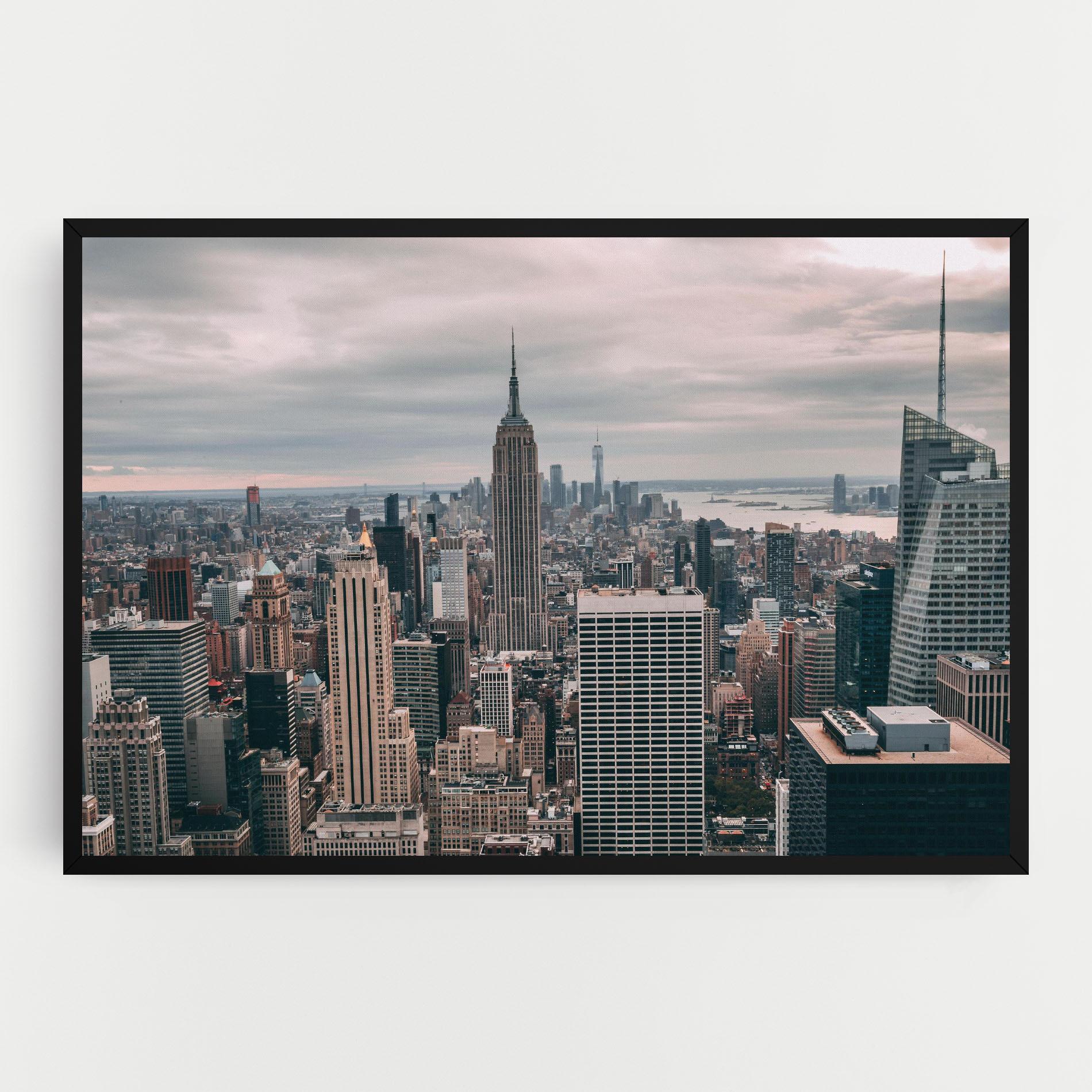 Картина на платно High View Building mockup 0