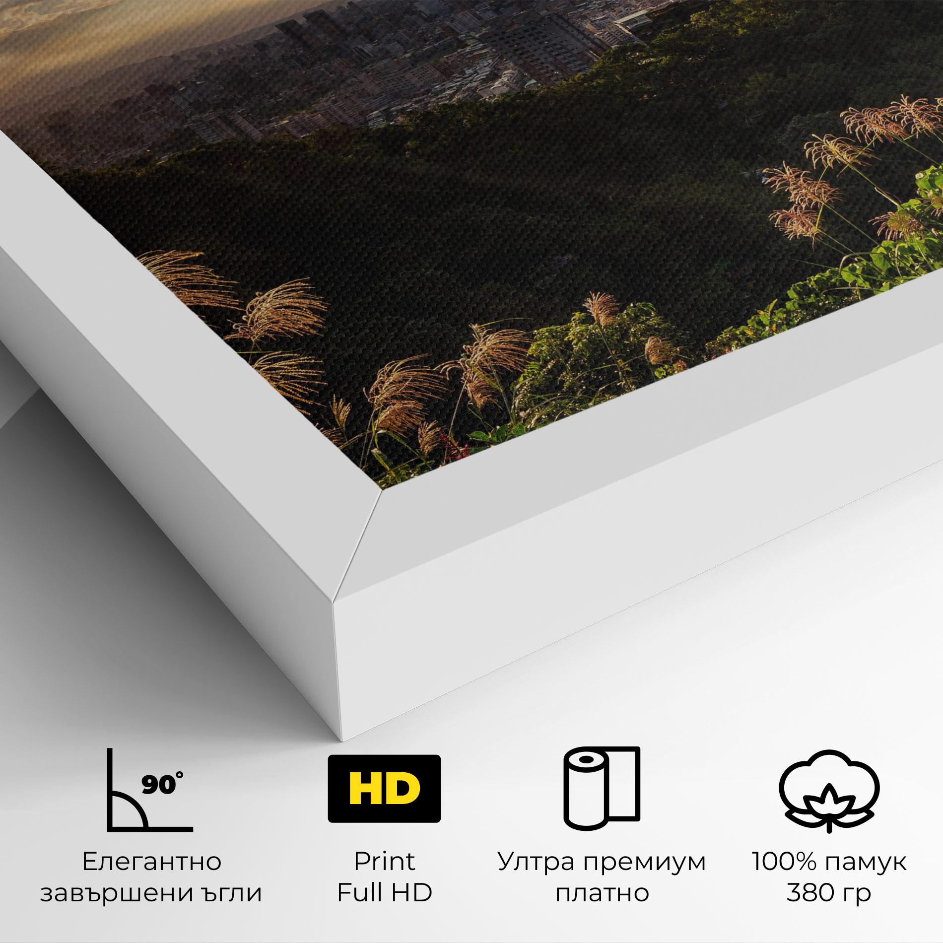 Картина на платно Big Building Daylight mockup 4