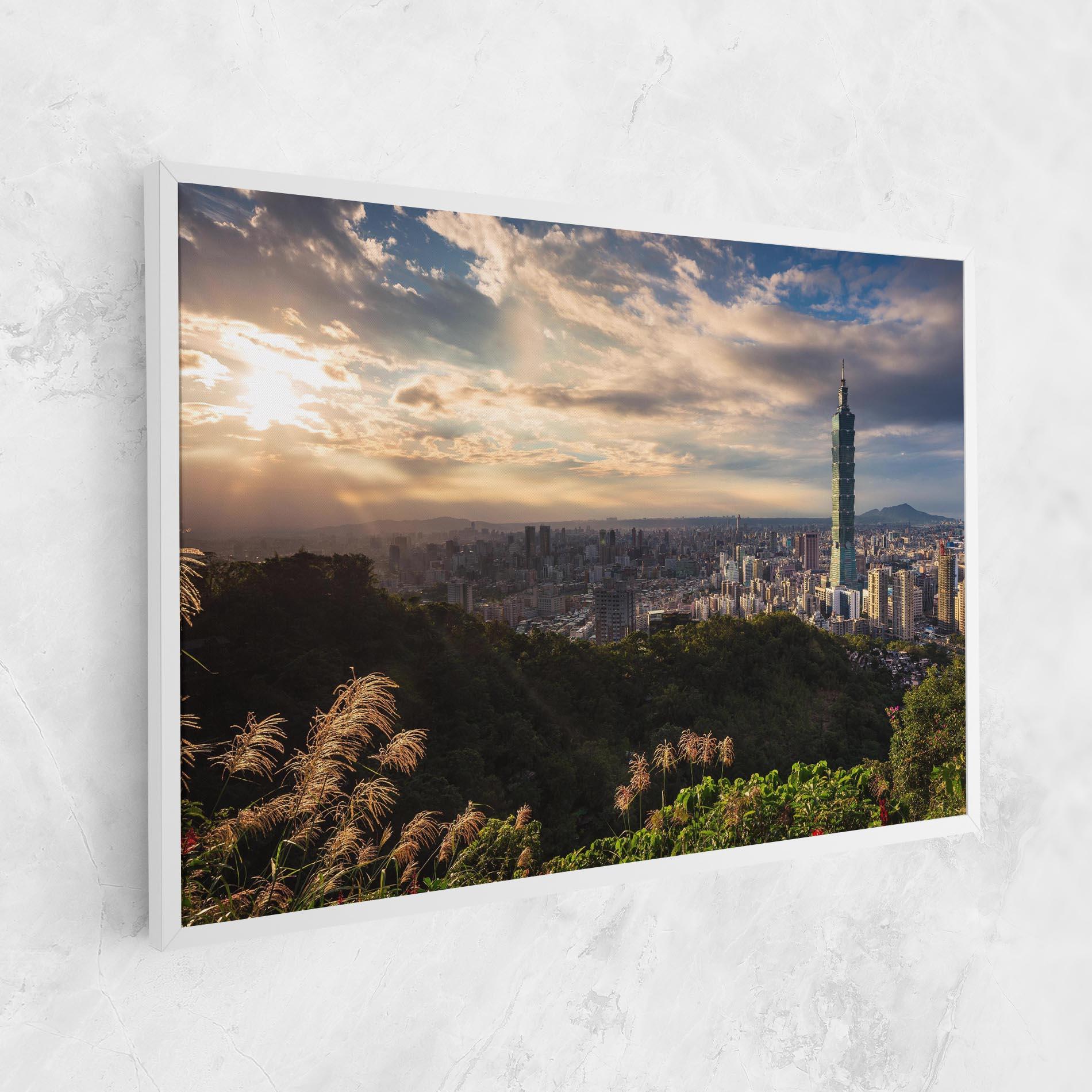 Картина на платно Big Building Daylight mockup 1