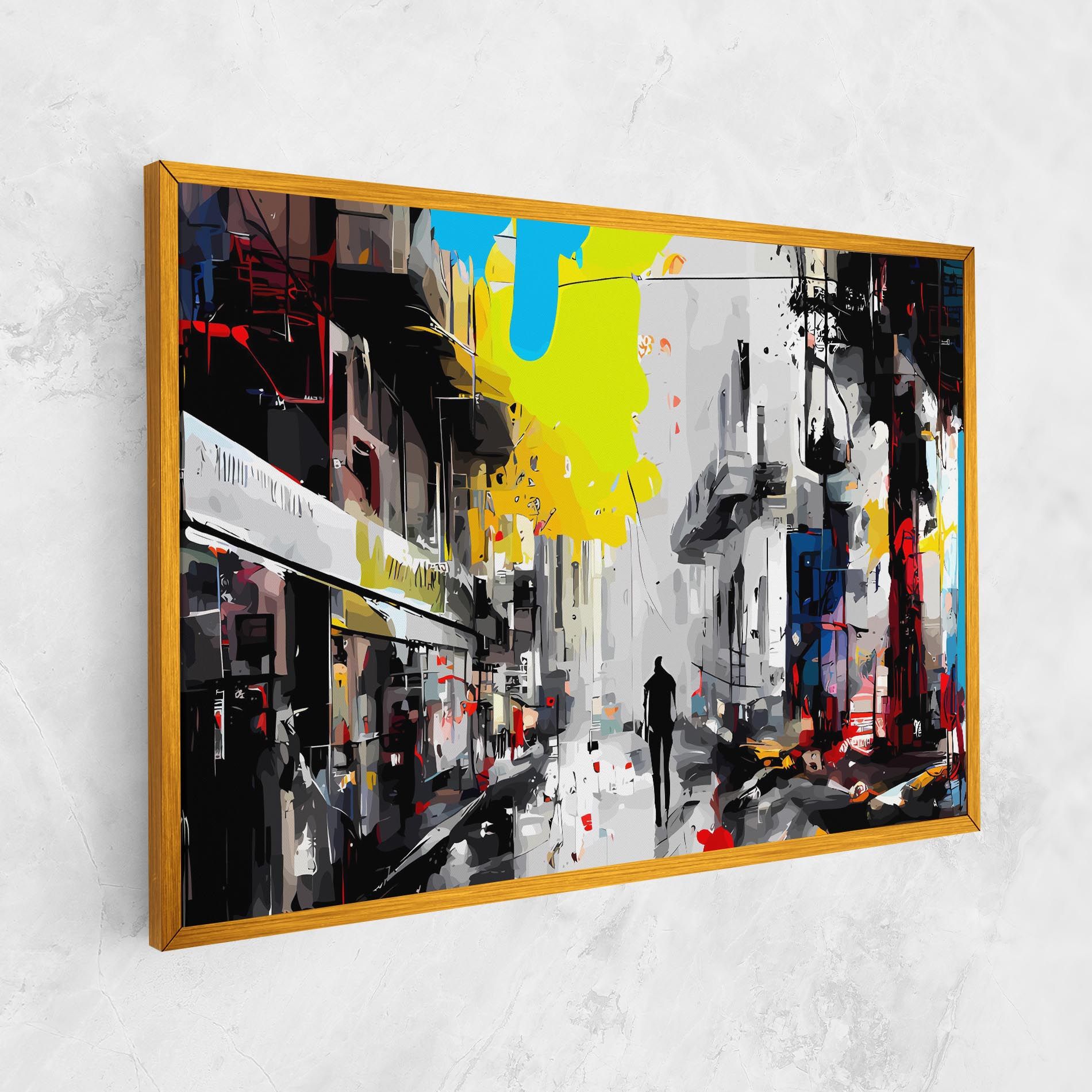 Grunge City Art mockup 1