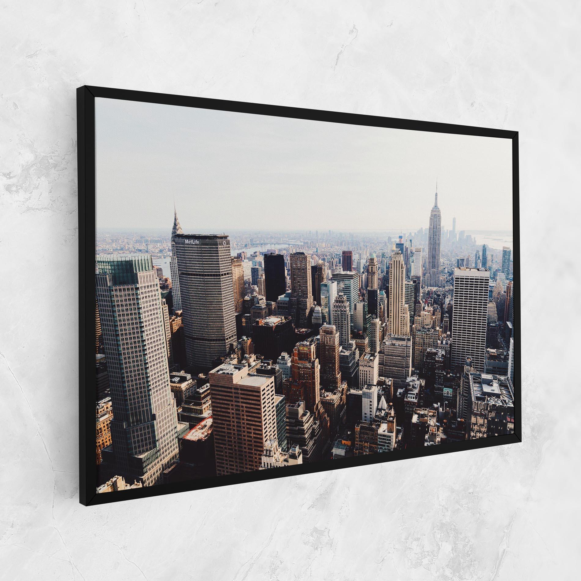 Картина на платно Building Mix View mockup 1