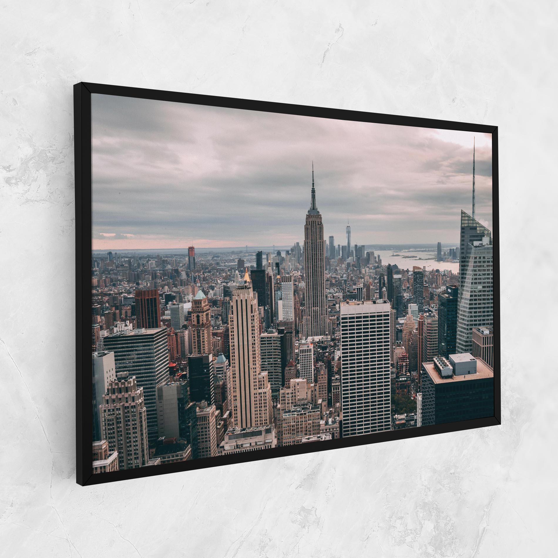 Картина на платно High View Building mockup 1