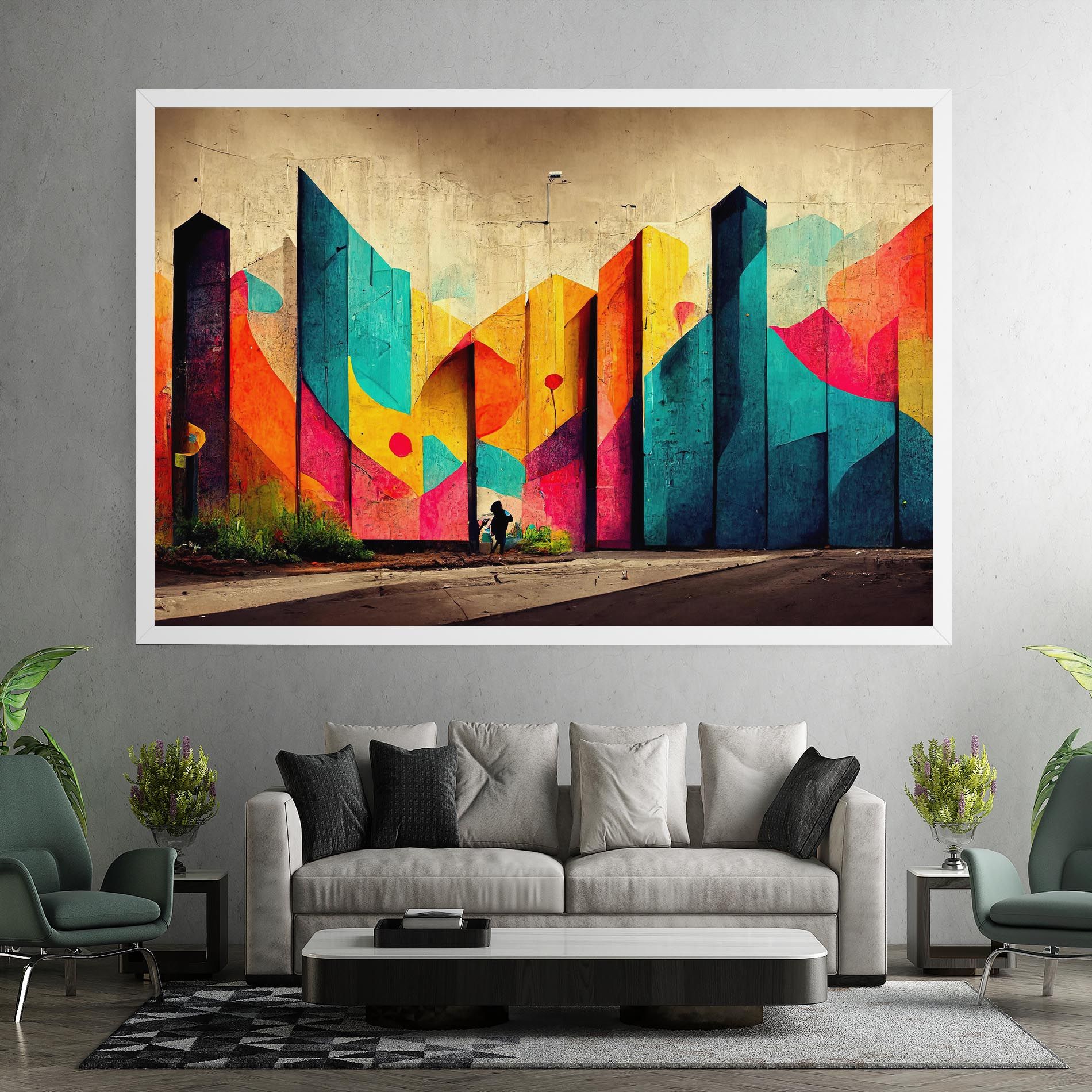 Abstract City Color mockup 7