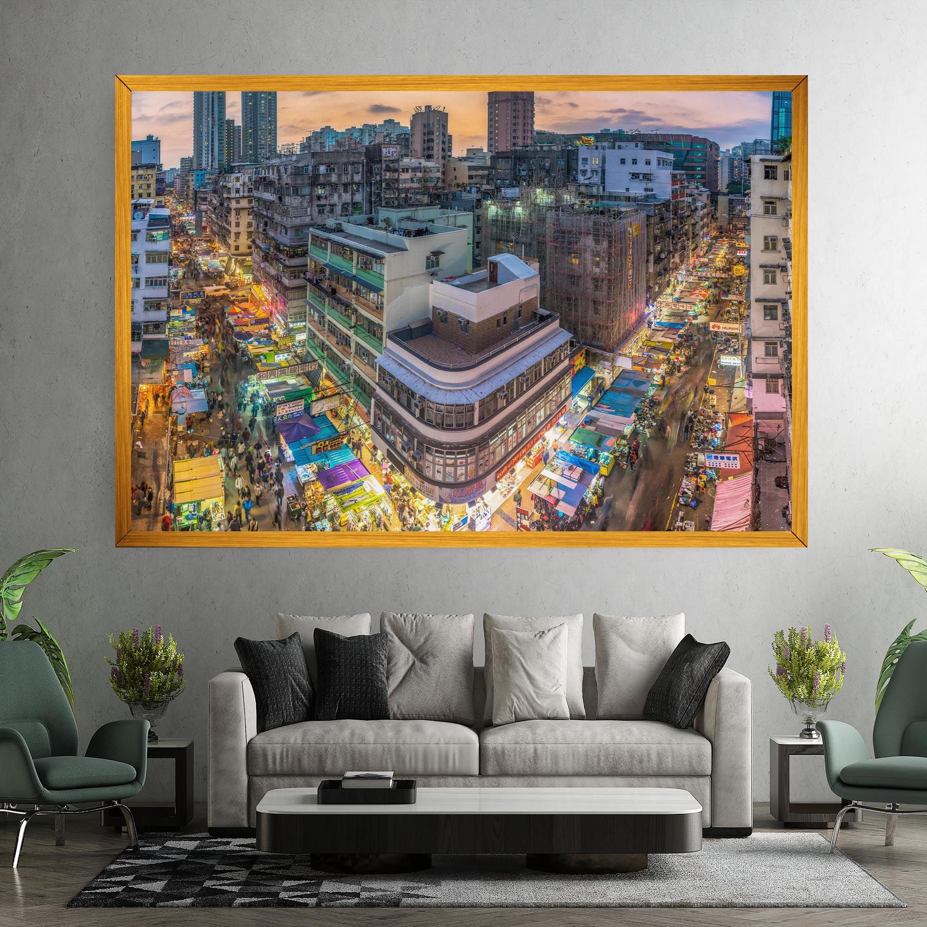 Colorful Building mockup 7