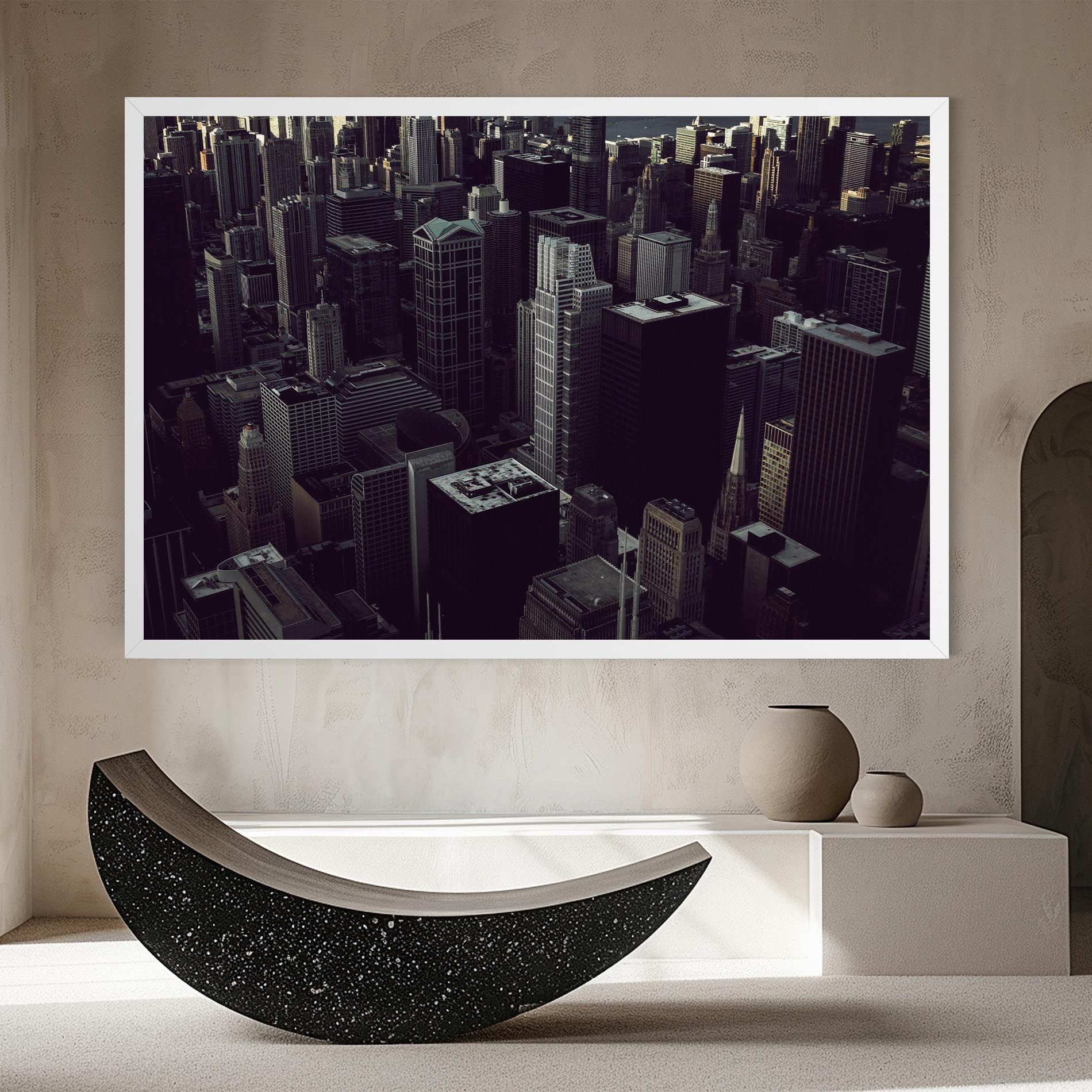 Black Cream Building mockup 8