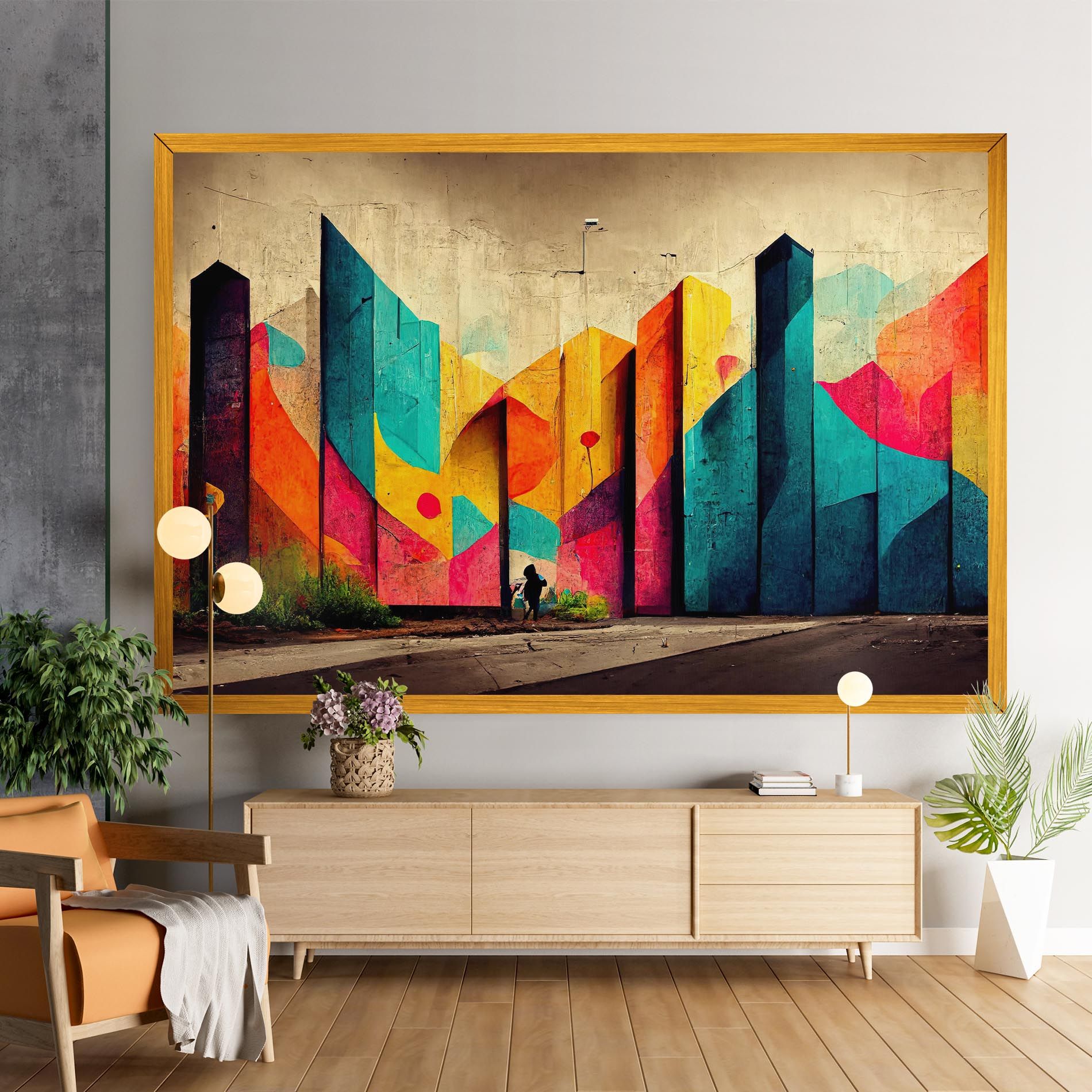Abstract City Color mockup 9