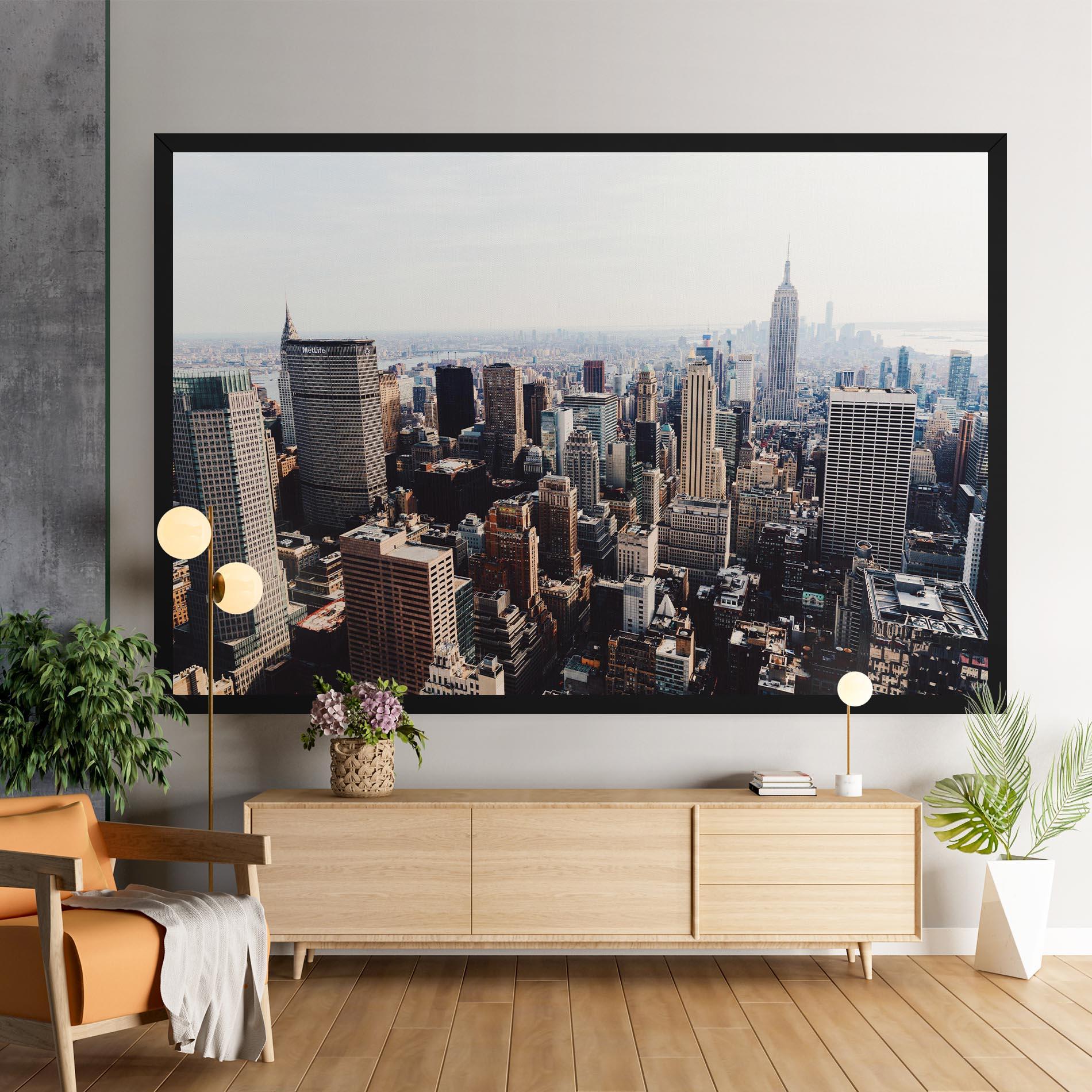 Картина на платно Building Mix View mockup 9