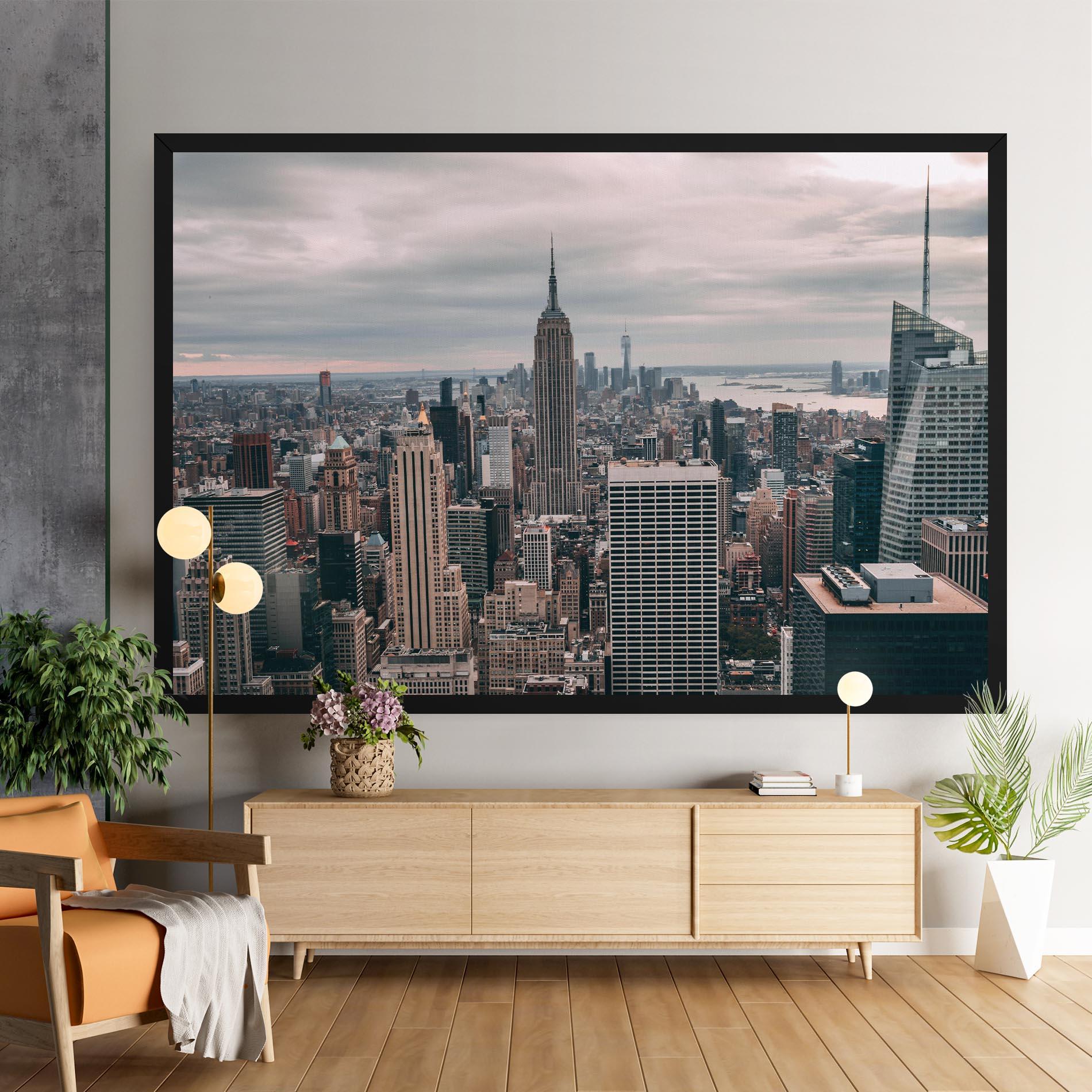 Картина на платно High View Building mockup 9