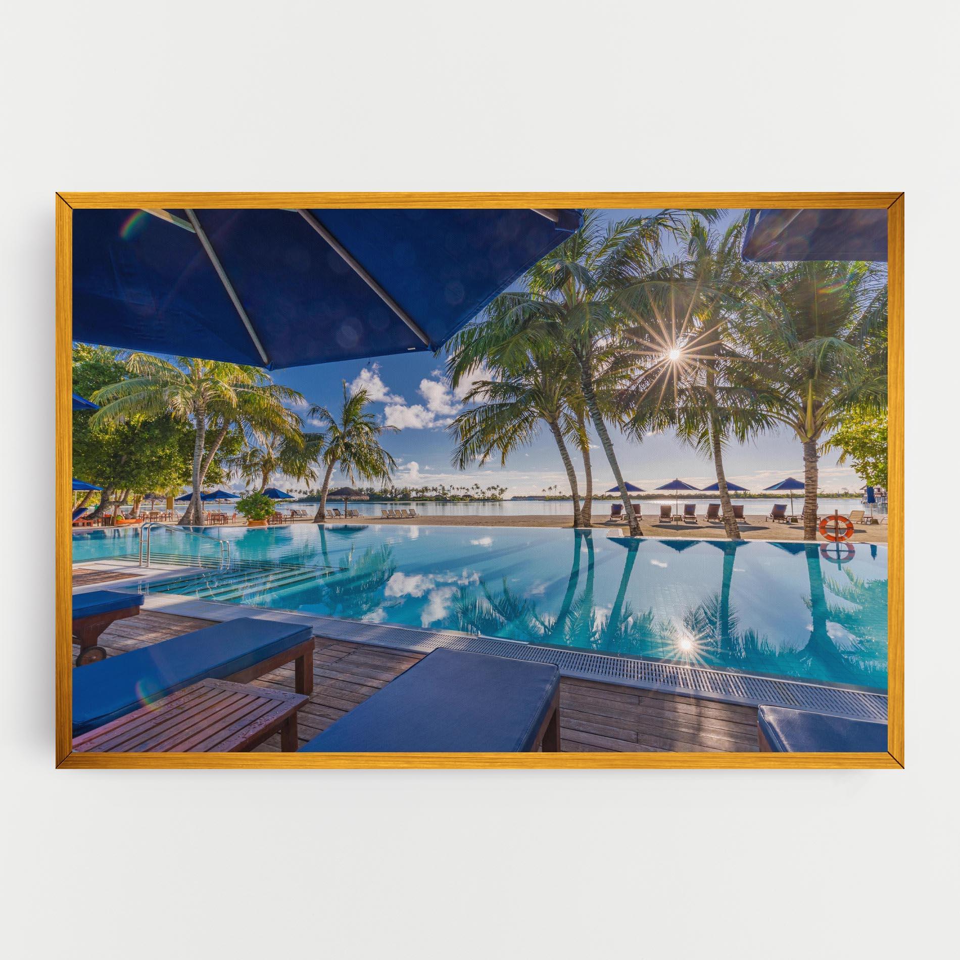 Картина на платно Fantastic Summer Mood mockup 0