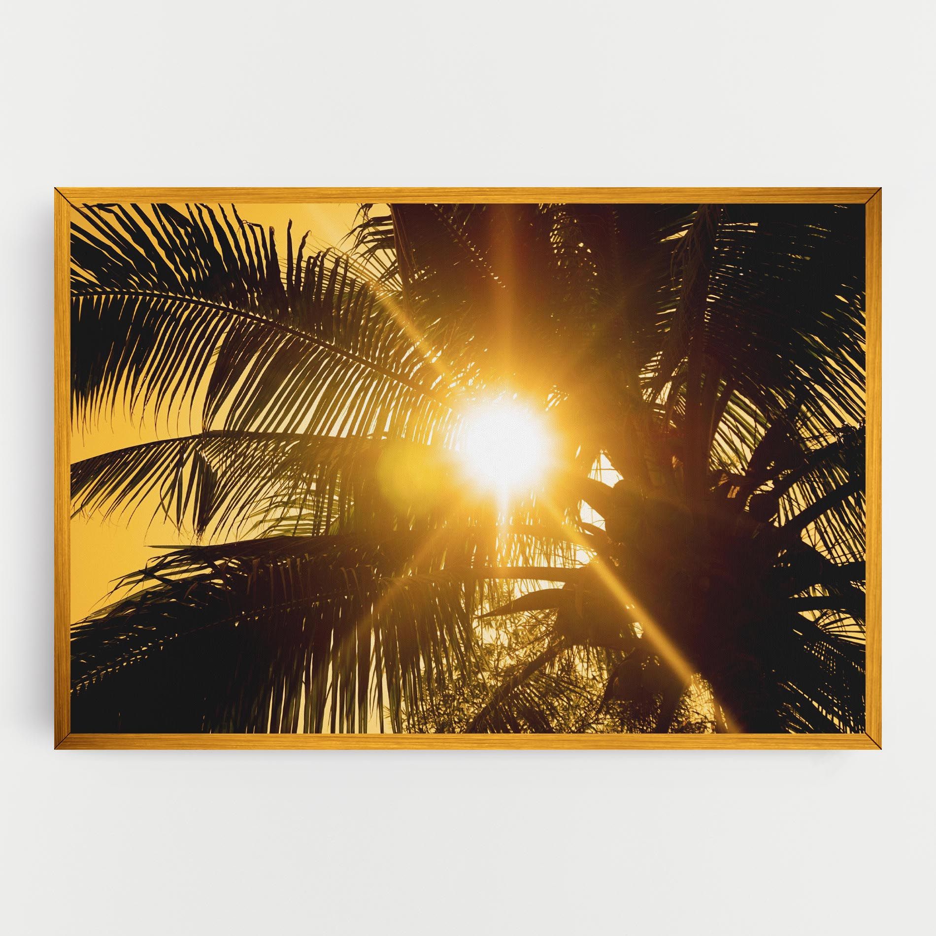 Palm Trees Sun mockup 0
