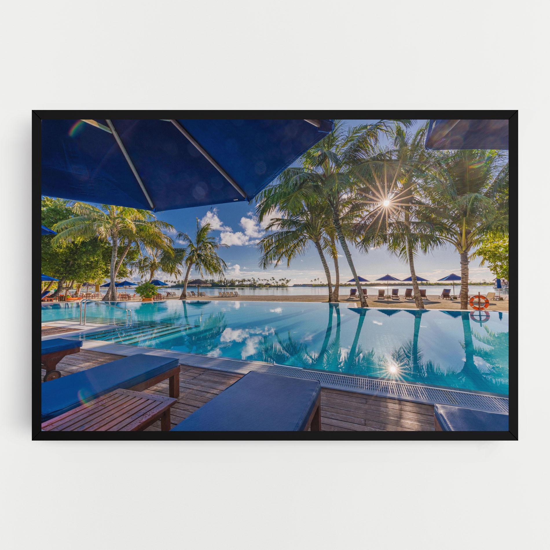 Картина на платно Fantastic Summer Mood mockup 0