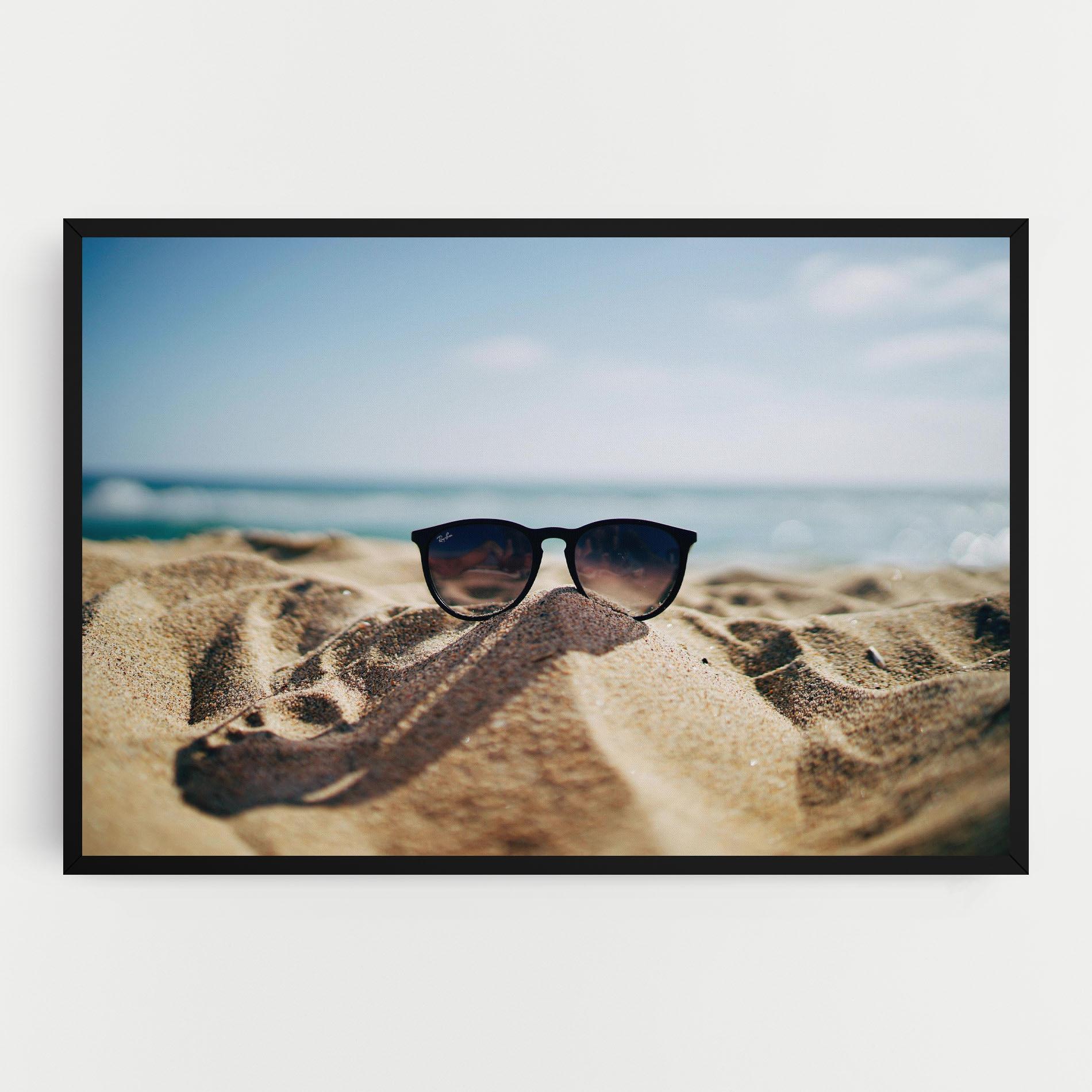 Картина на платно Sand Glasses mockup 0