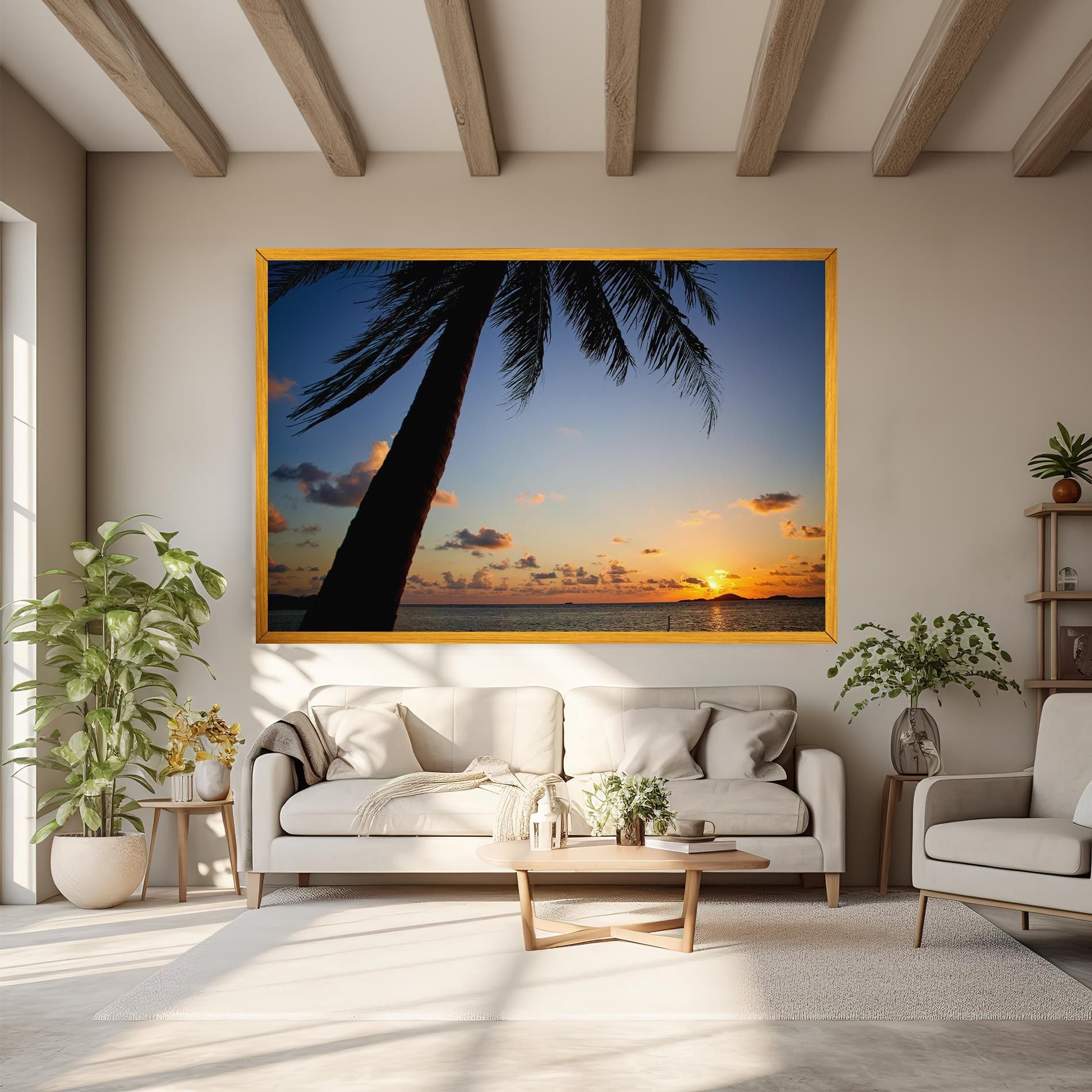 Palm Tree Silhouette mockup 6