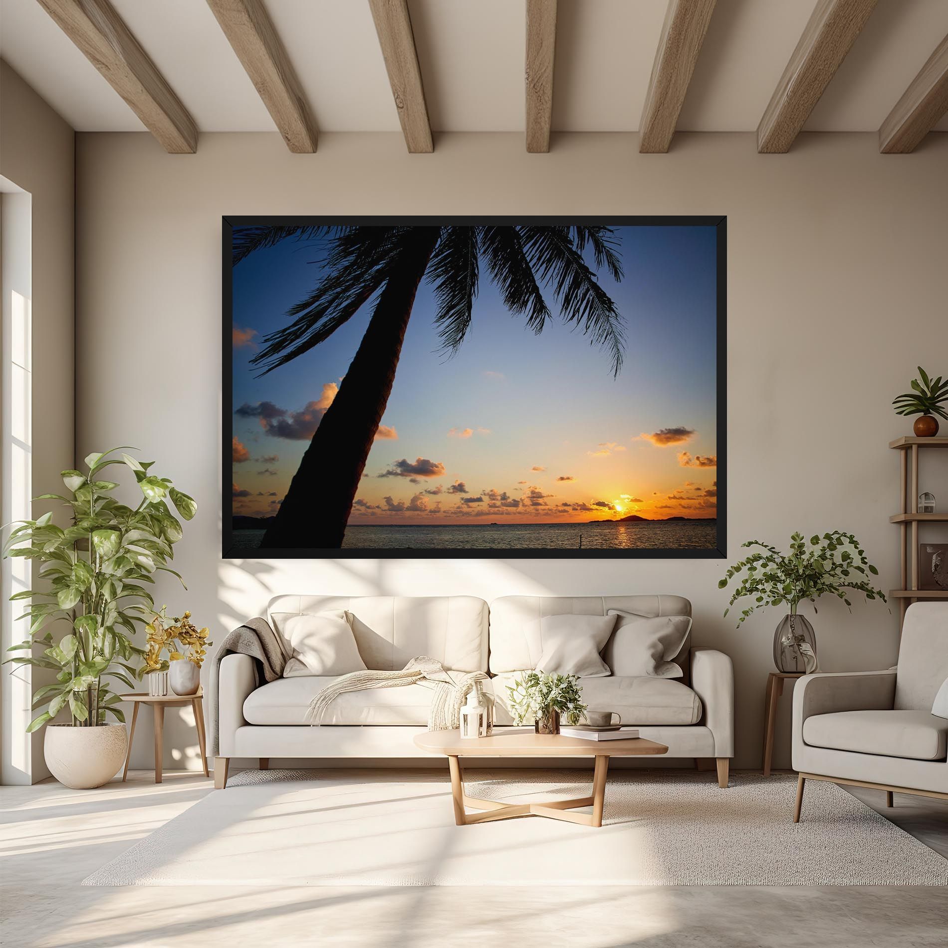 Palm Tree Silhouette mockup 6