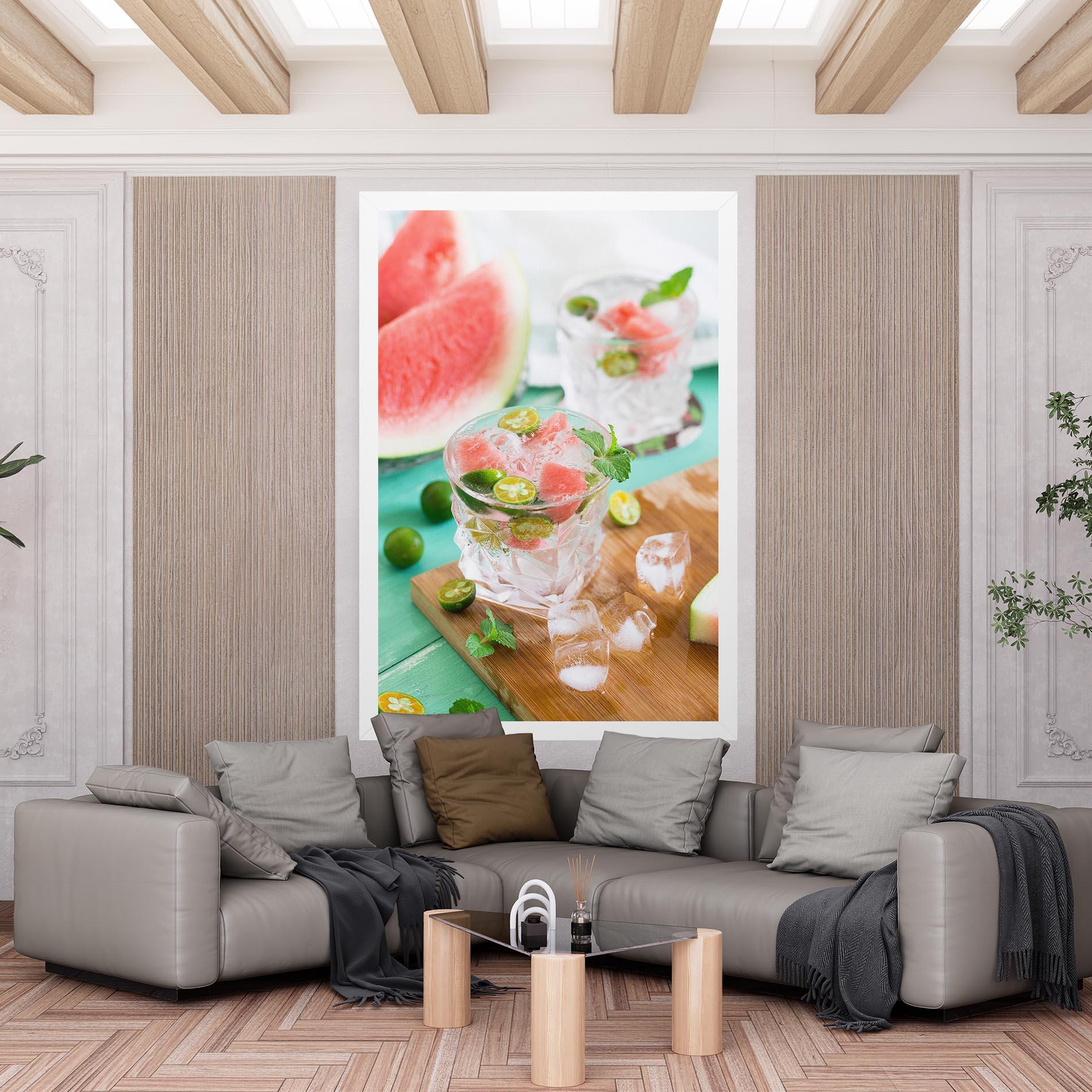 Картина на платно Summer Drink mockup 6