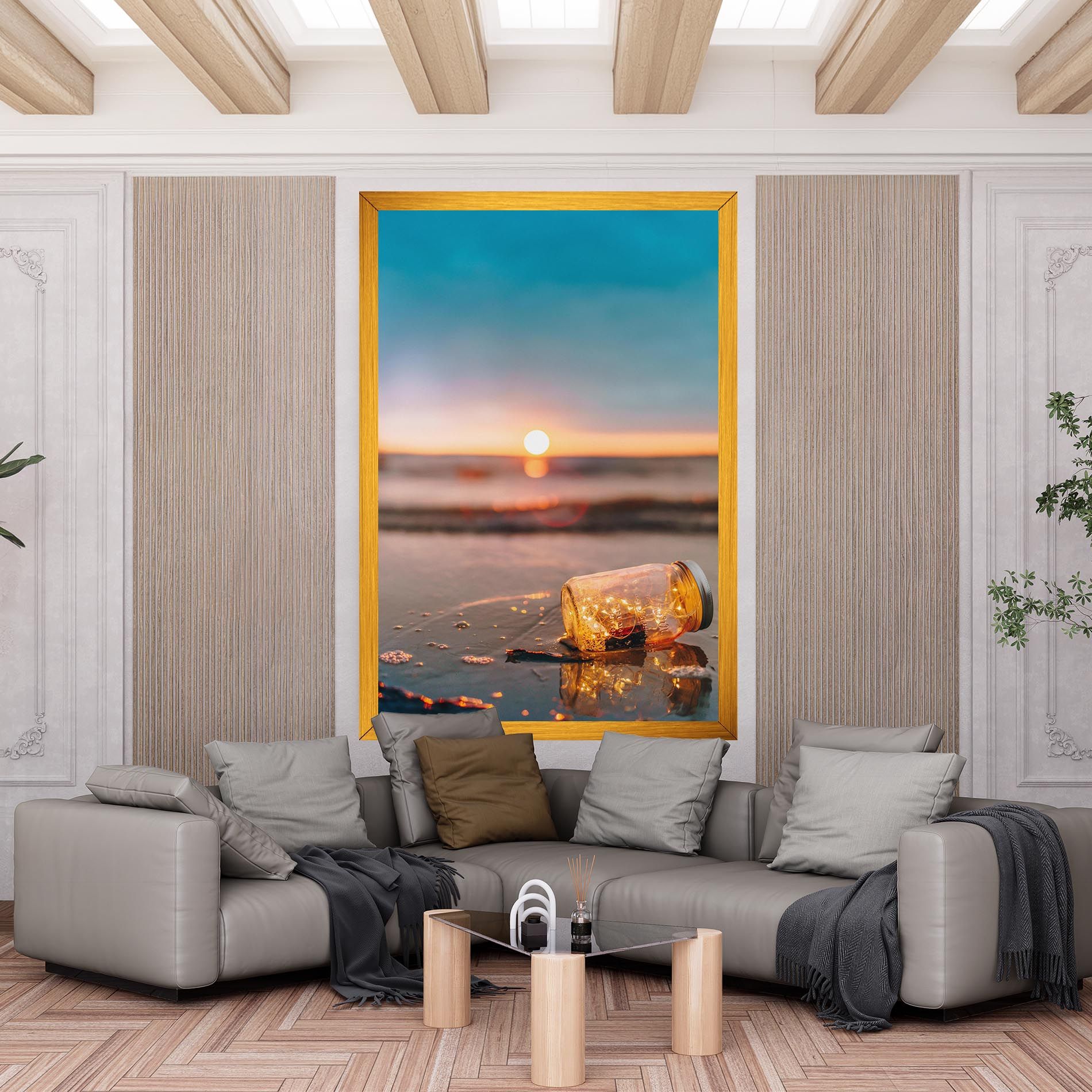 Jar With Lights mockup 6