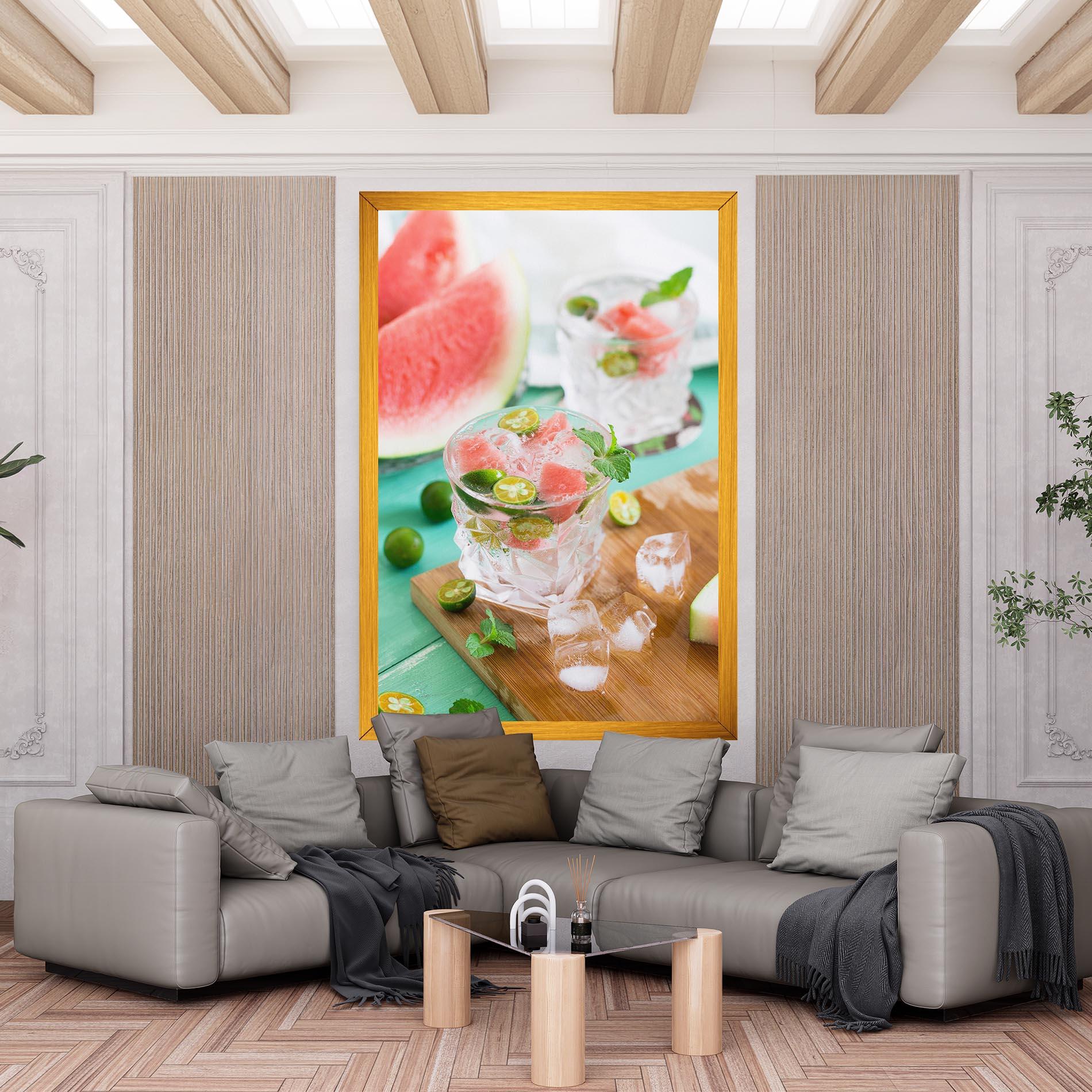 Картина на платно Summer Drink mockup 6