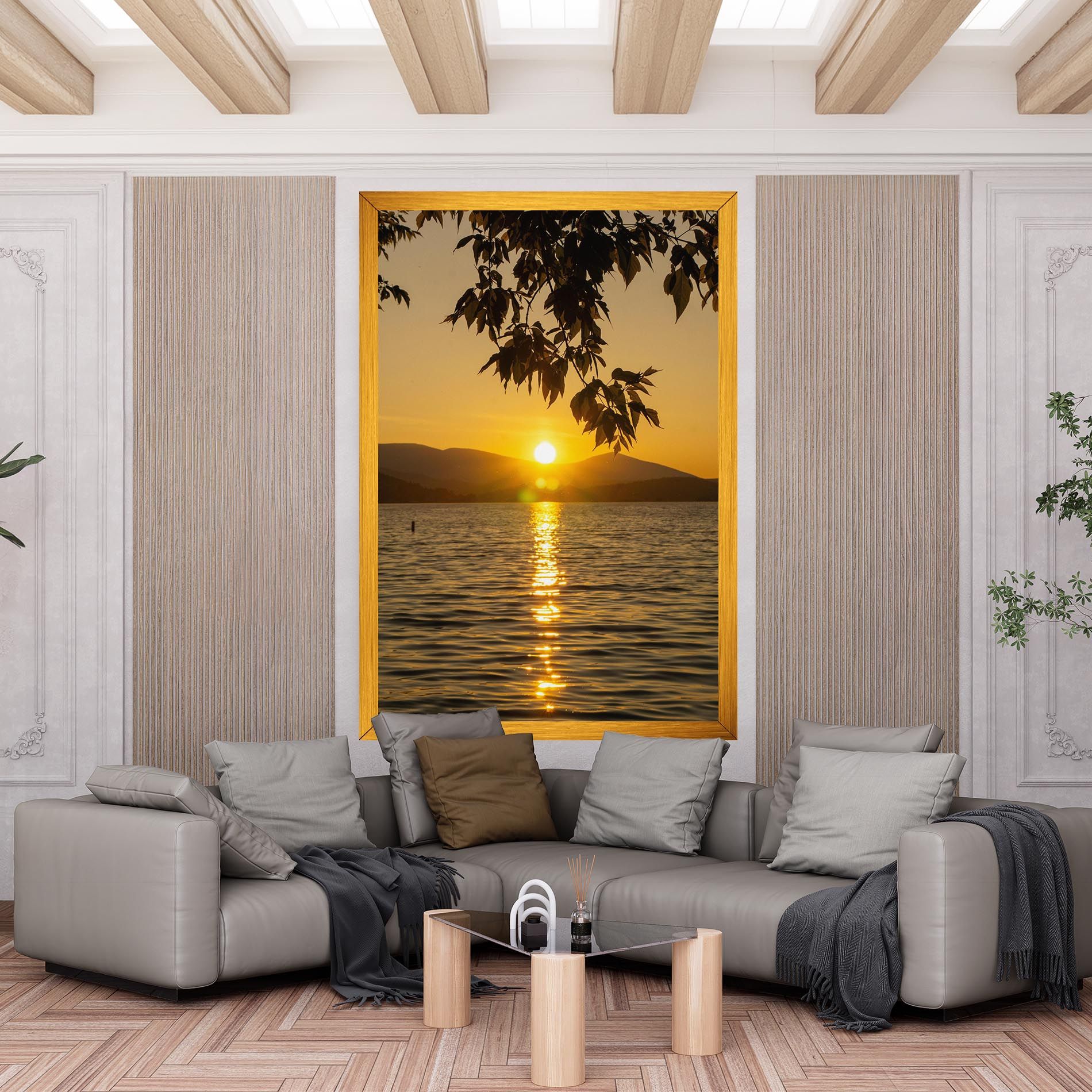 Yellow Sunrise mockup 6