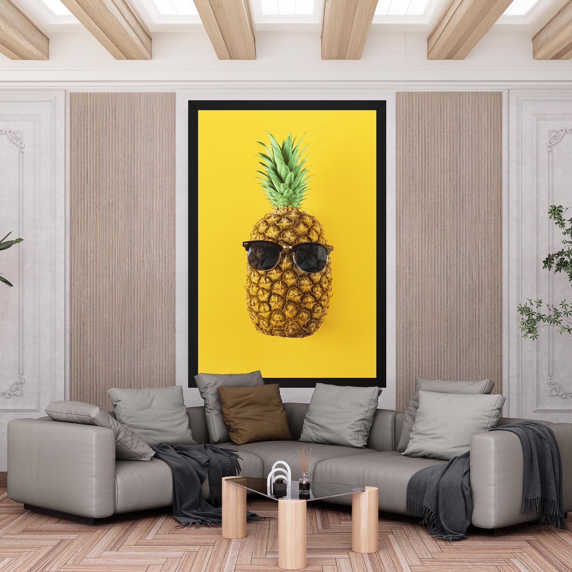 Картина на платно Fresh Pineapple mockup 6